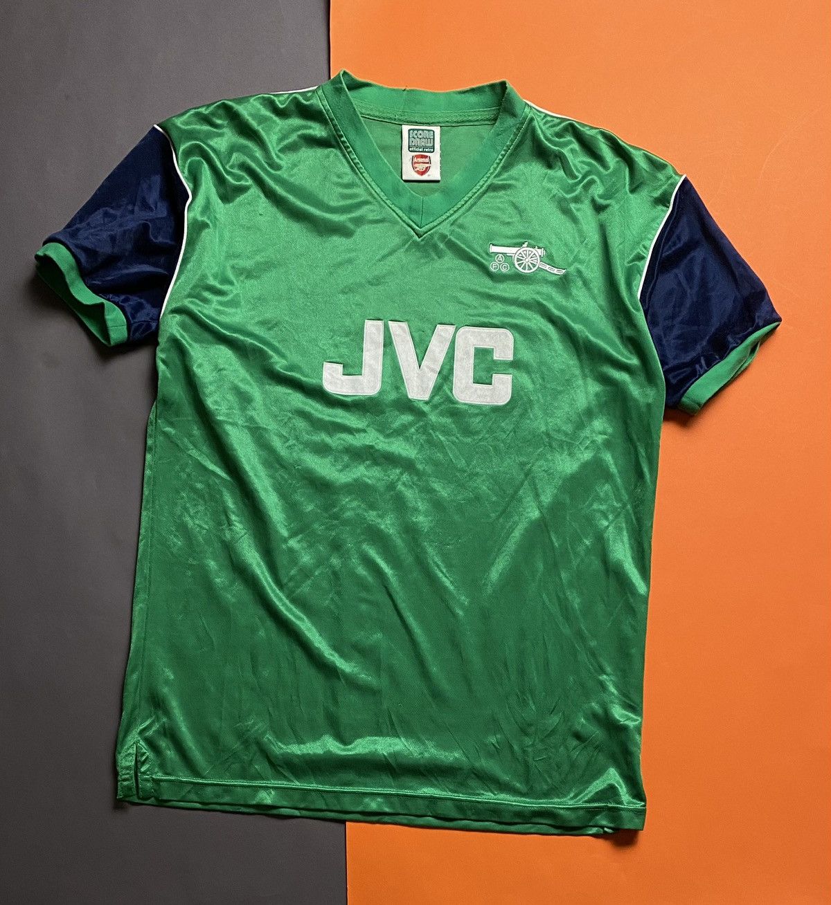 Vintage Arsenal Jersey 90s Rare Tee Hoodie, Sweatshirt | PodTeesHub.com