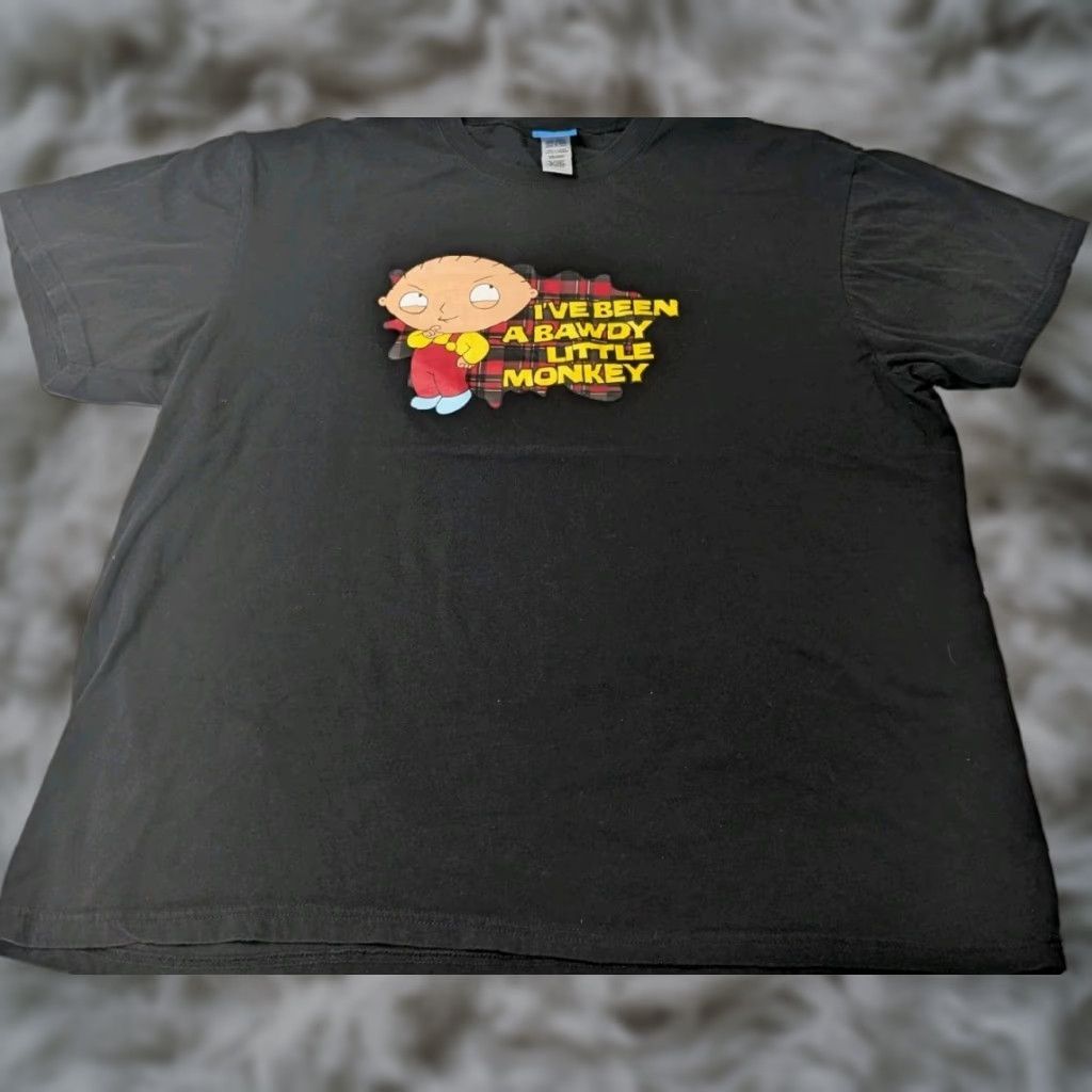 Vintage Family Guy Men S Xl T Shirt Black Graphic Funny Fall Crewneck 100 Cotton Hoodie, Sweatshirt | PodTeesHub.com