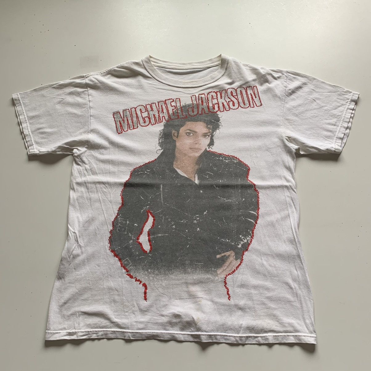 Michael Jackson X Vintage Vintage 2000s Michael Jackson Tour Graphic T Shirt Large Hoodie, Sweatshirt | PodTeesHub.com