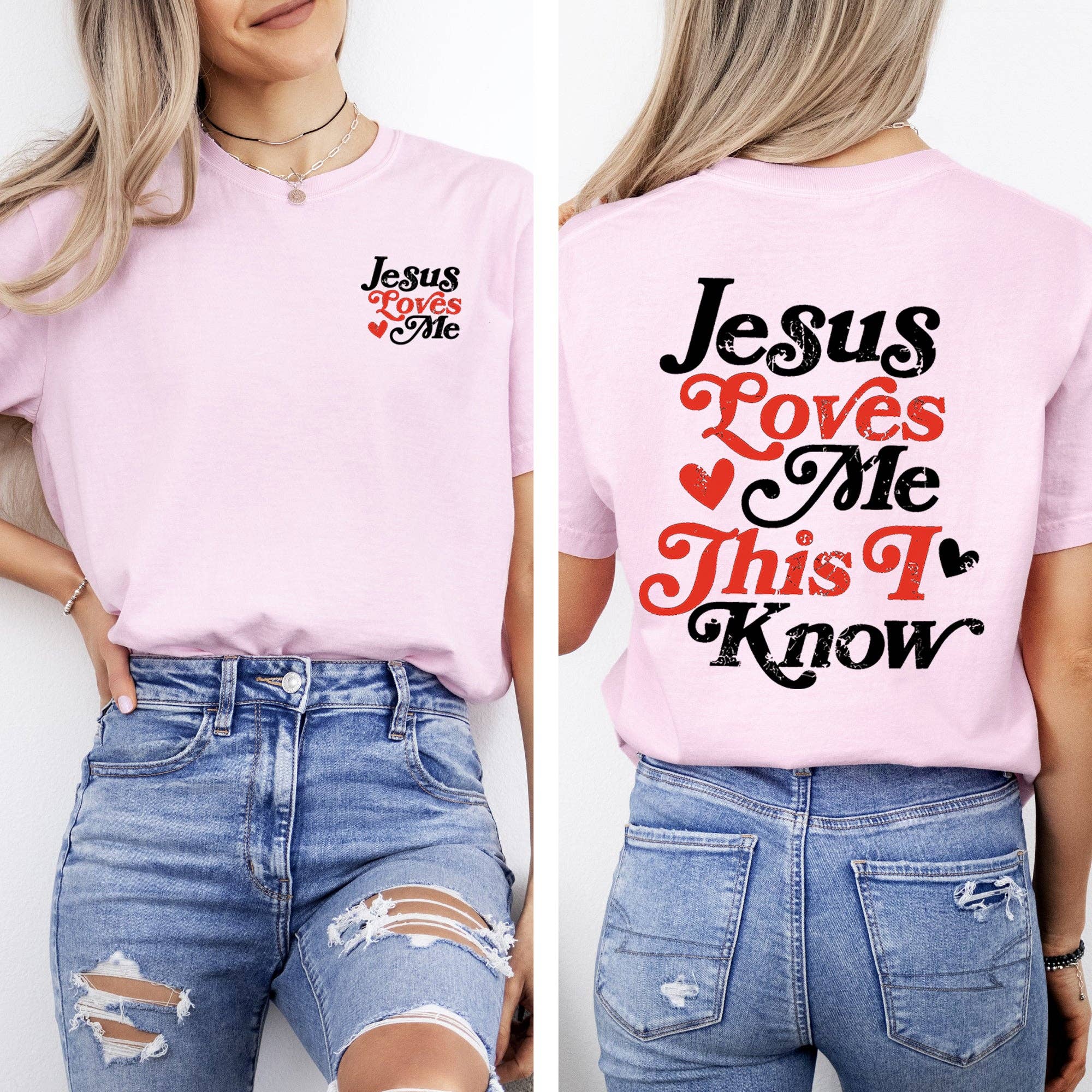 Jesus Loves Me, This I Know, Christian, Jesus, Faith Tshirt Hoodie, Sweatshirt | PodTeesHub.com