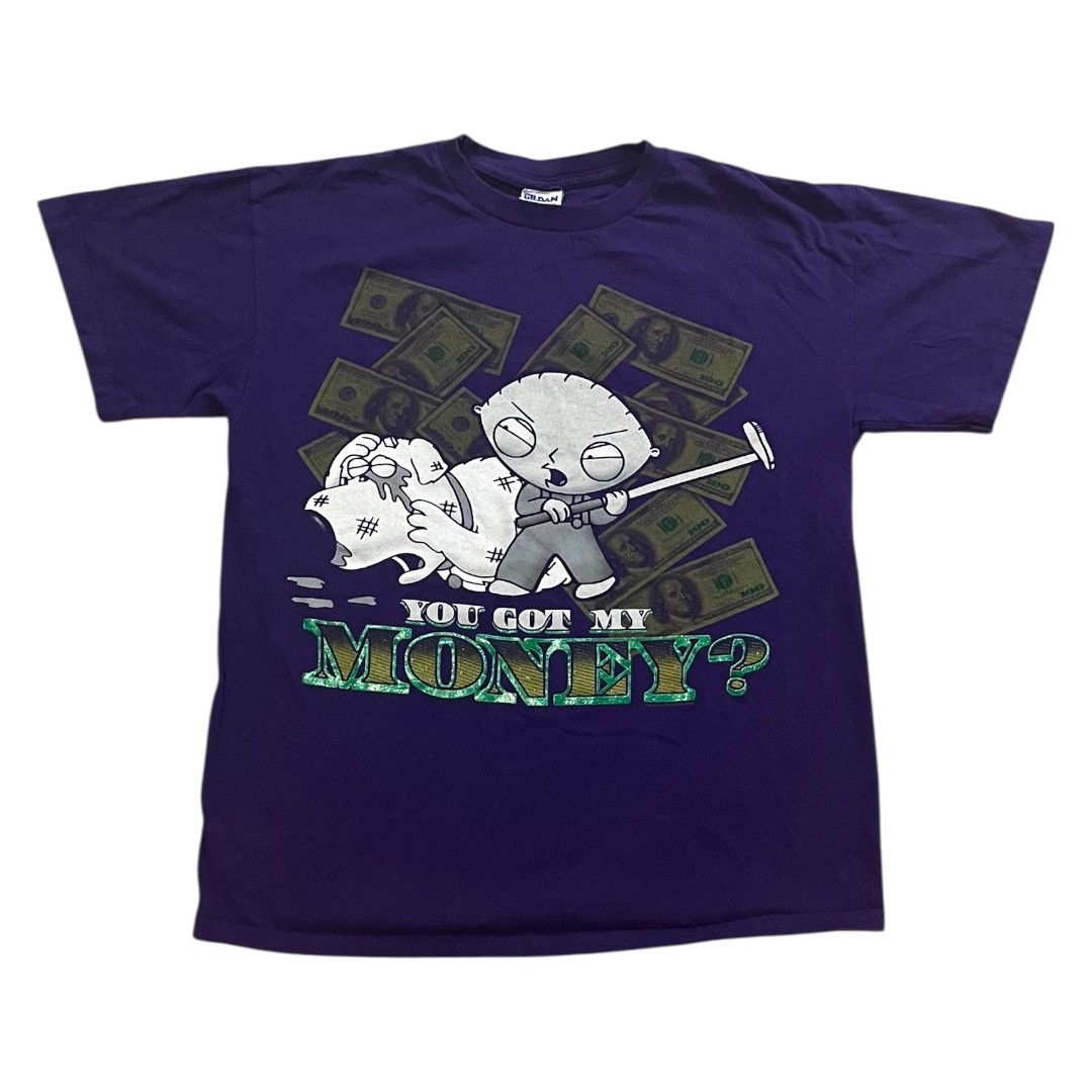 Vintage Family Guy Brian Stewie T Shirt Y2k Hoodie, Sweatshirt | PodTeesHub.com