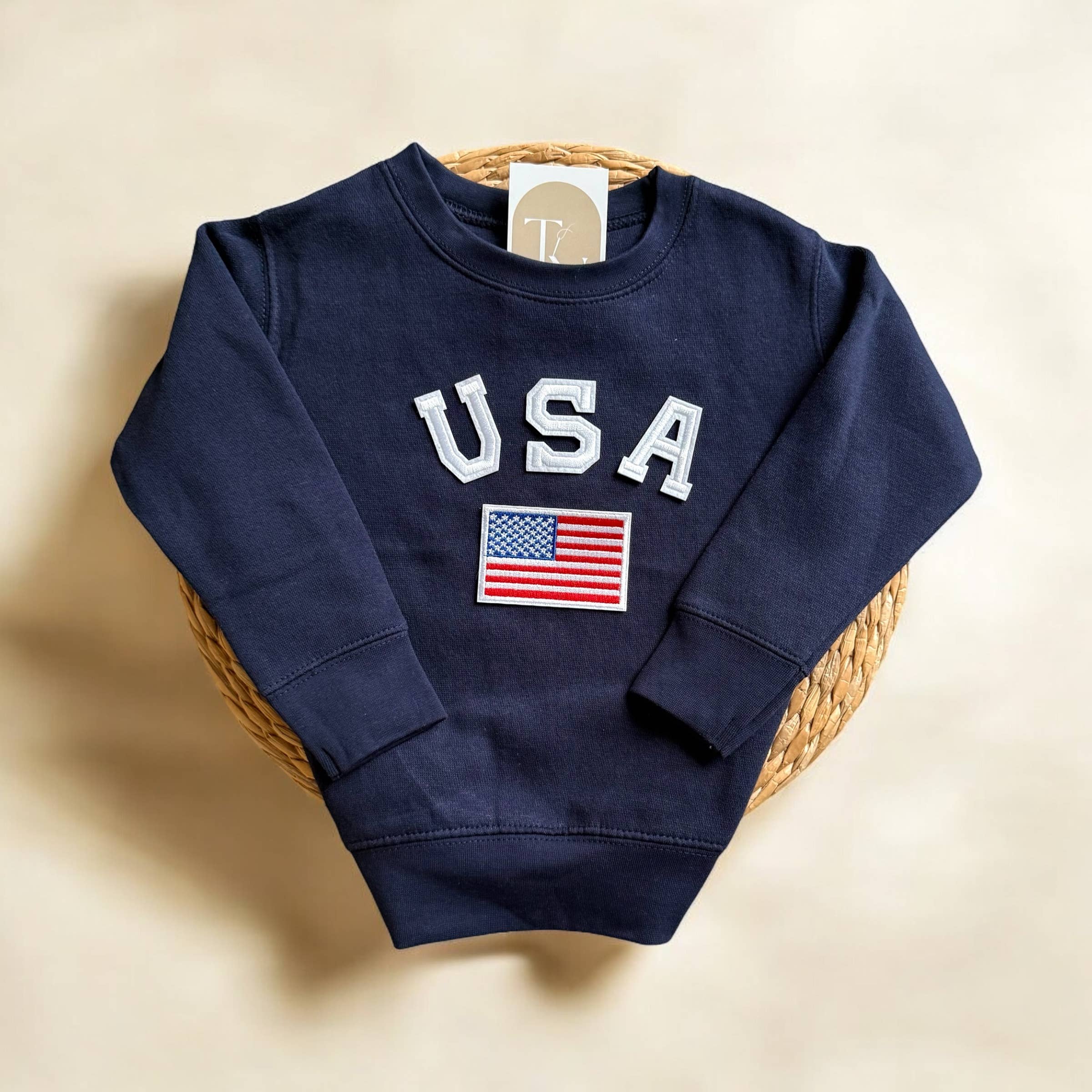 USA Flag Toddler Sweatshirt T-Shirts, Hoodie | PodTeesHub.com