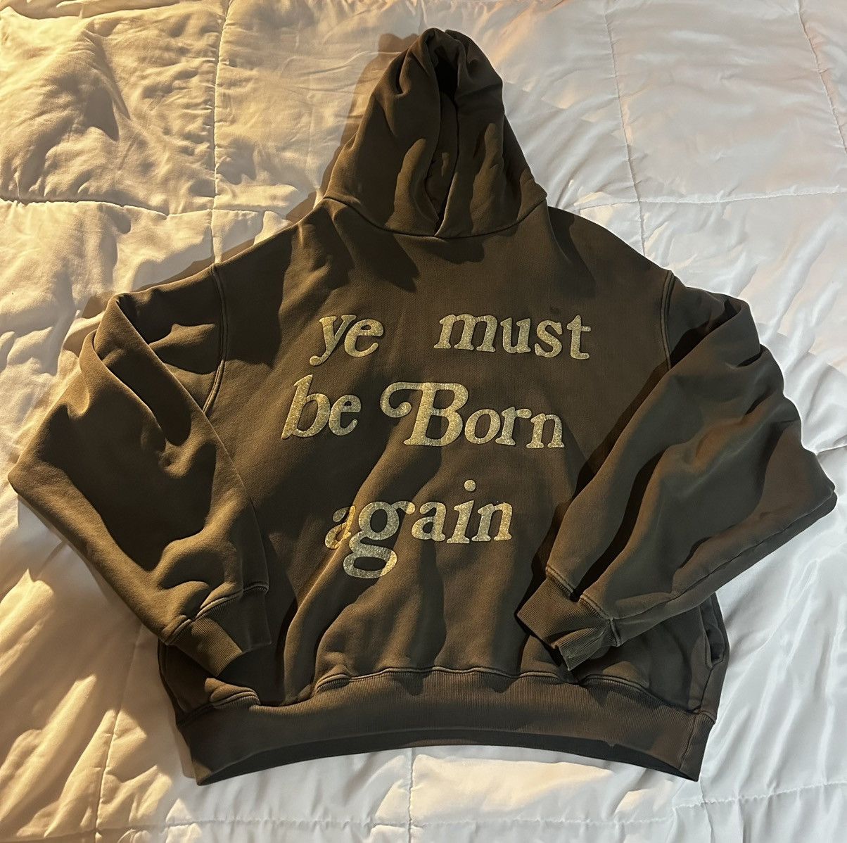 Kanye West Ye Must Be Born Again Hoodie T-Shirts, Sweatshirt | PodTeesHub.com