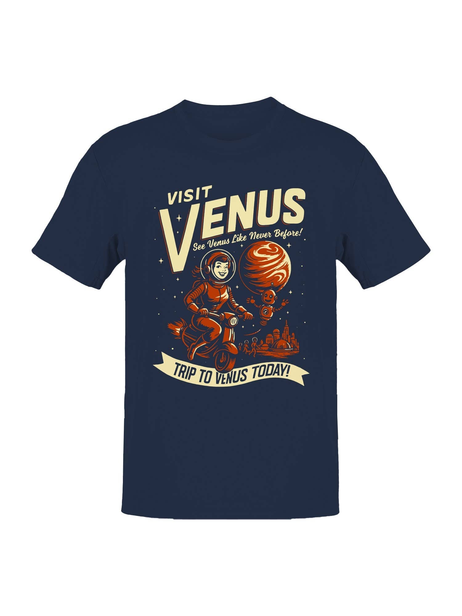Visit Venus Adventure Poster Men's T-Shirt Hoodie, Sweatshirt | PodTeesHub.com
