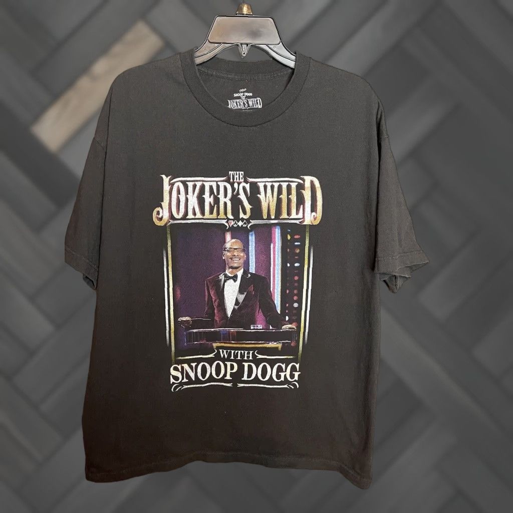 Vintage Snoop Dogg Presents The Jokers Wild T Shirt Men Xl Black Cover Pattern Snoop Dogg The Joker Hoodie, Sweatshirt
