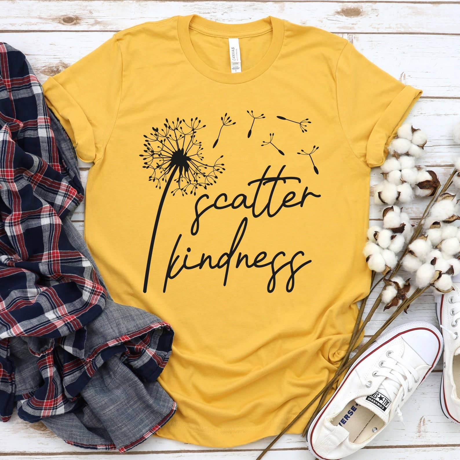 Scatter Kindness T Shirt Hoodie, Sweatshirt | PodTeesHub.com