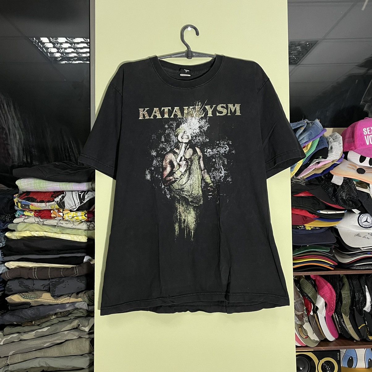 Band Tees Vintage 666 Y2k Kataklysm Skulls Face Horror Tee Streetwear Hoodie, Sweatshirt | PodTeesHub.com