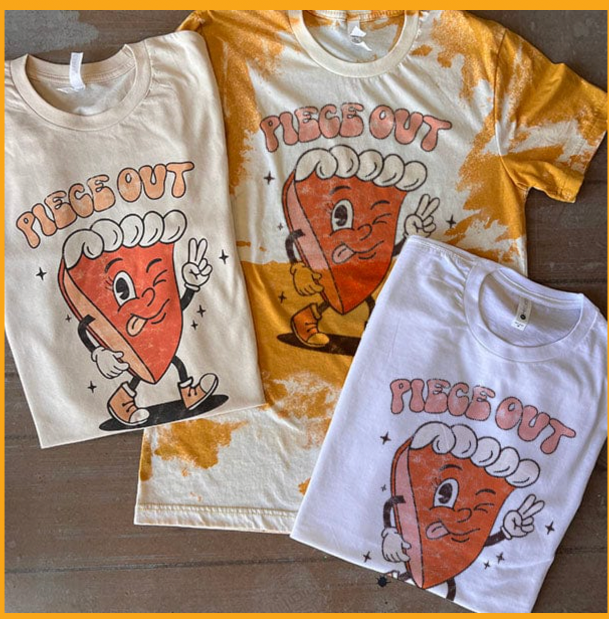 Piece Out Hand Drawn Screen Printed T-Shirt - Unisex Hoodie, Sweatshirt | PodTeesHub.com
