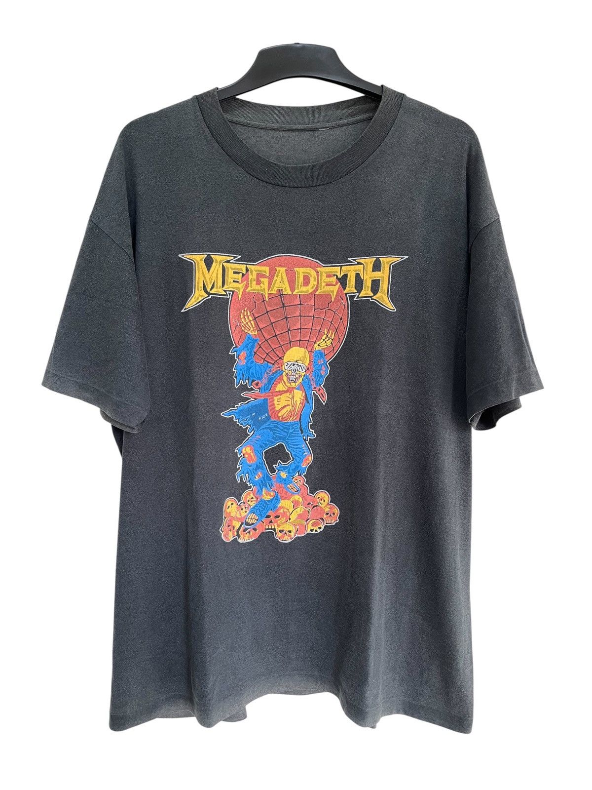 Band Tees Vintage Rare Megadeth Rust In Peace 1990s Hoodie, Sweatshirt | PodTeesHub.com