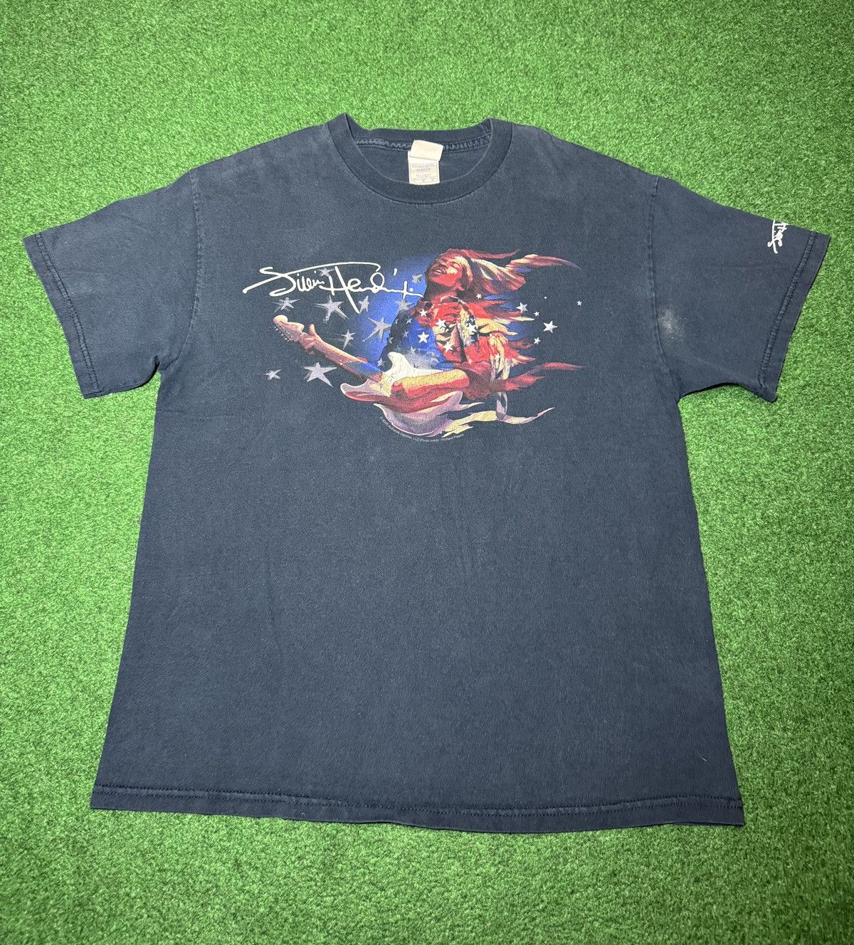 Band Tees Vintage Jimi Hendrix Usa Large 90s Y2k Rock T Shirt Hoodie, Sweatshirt | PodTeesHub.com