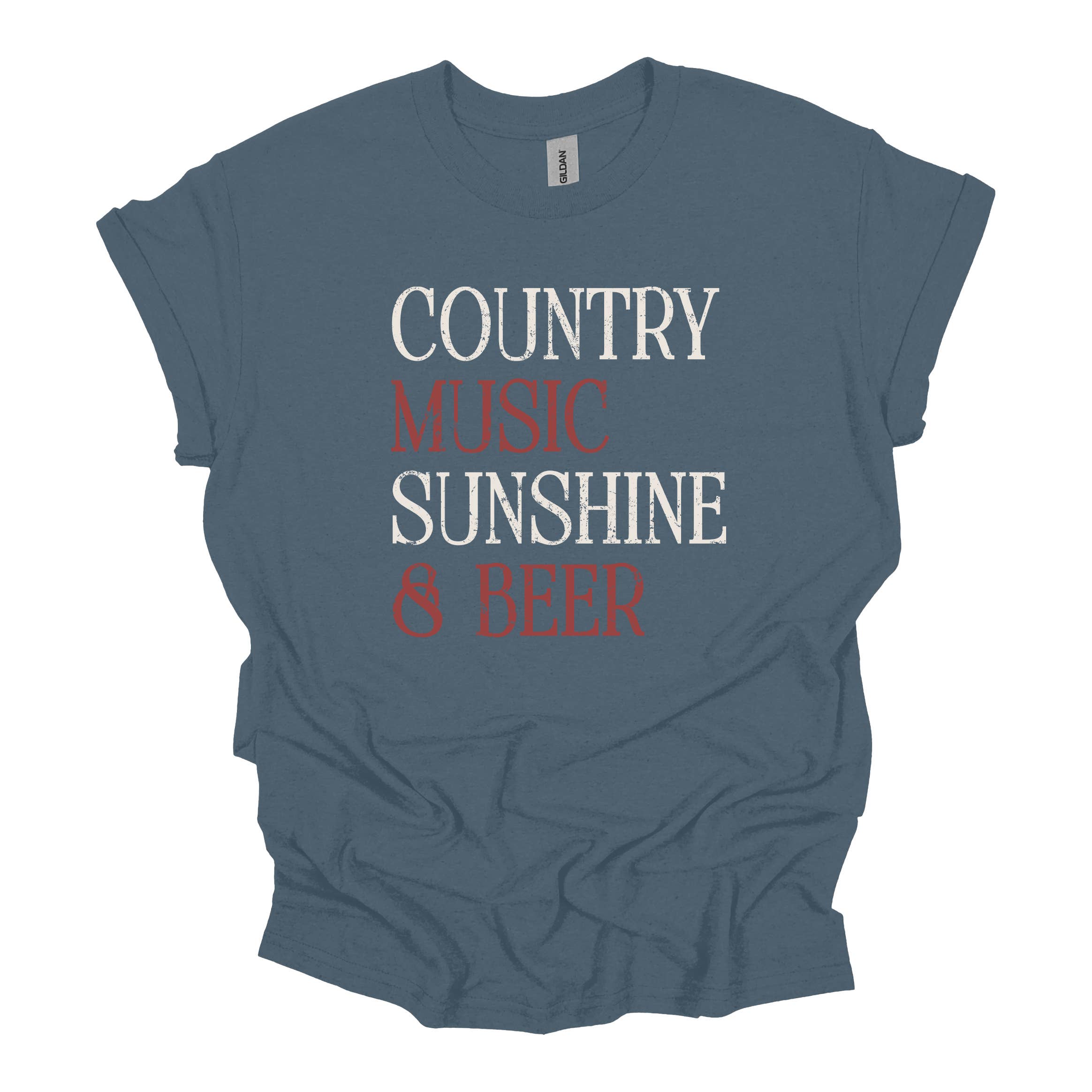 Country Music Sunshine Beer Tee Hoodie, Sweatshirt | PodTeesHub.com