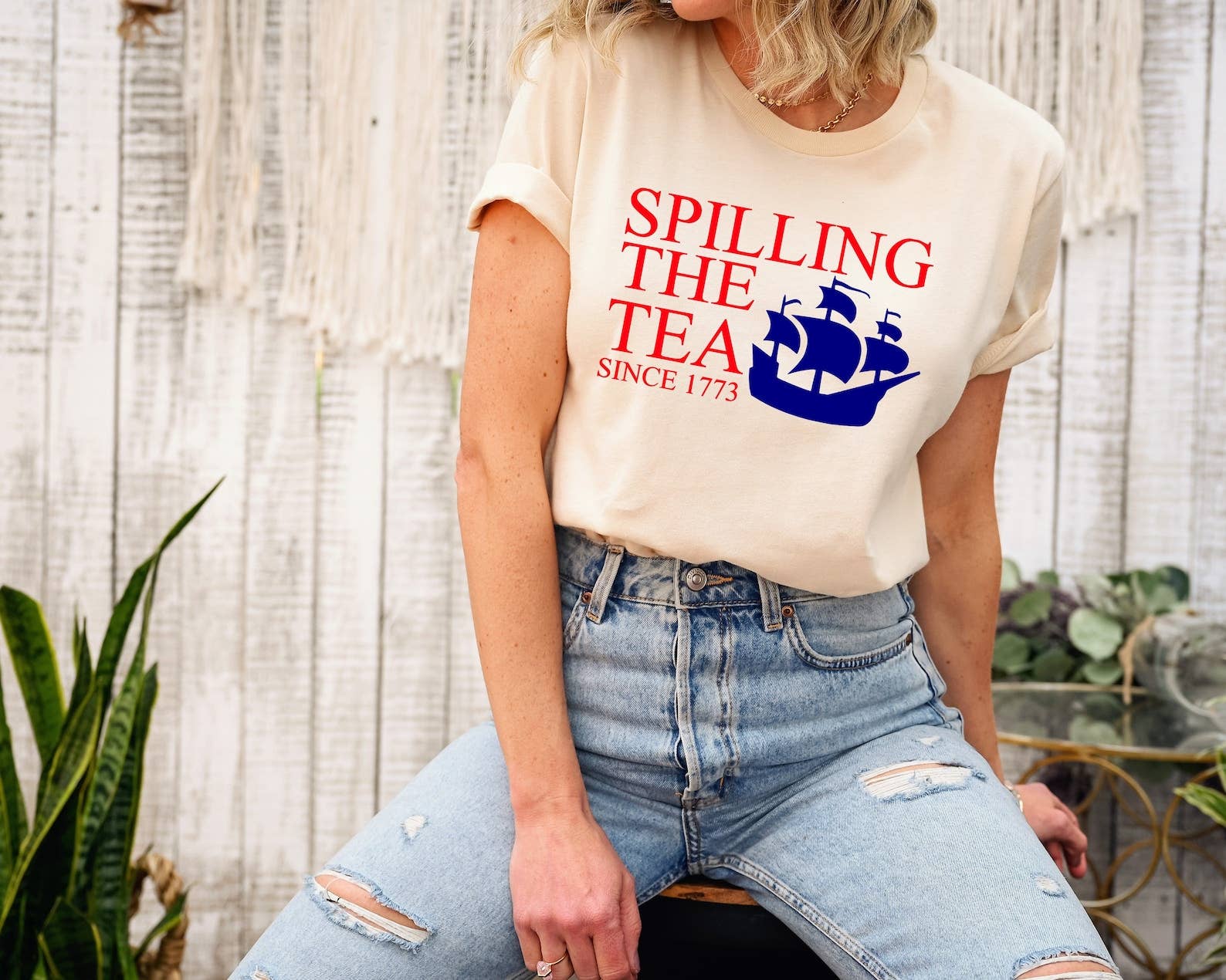 Spilling the Tea Since 1773 T-Shirt Hoodie, Sweatshirt | PodTeesHub.com