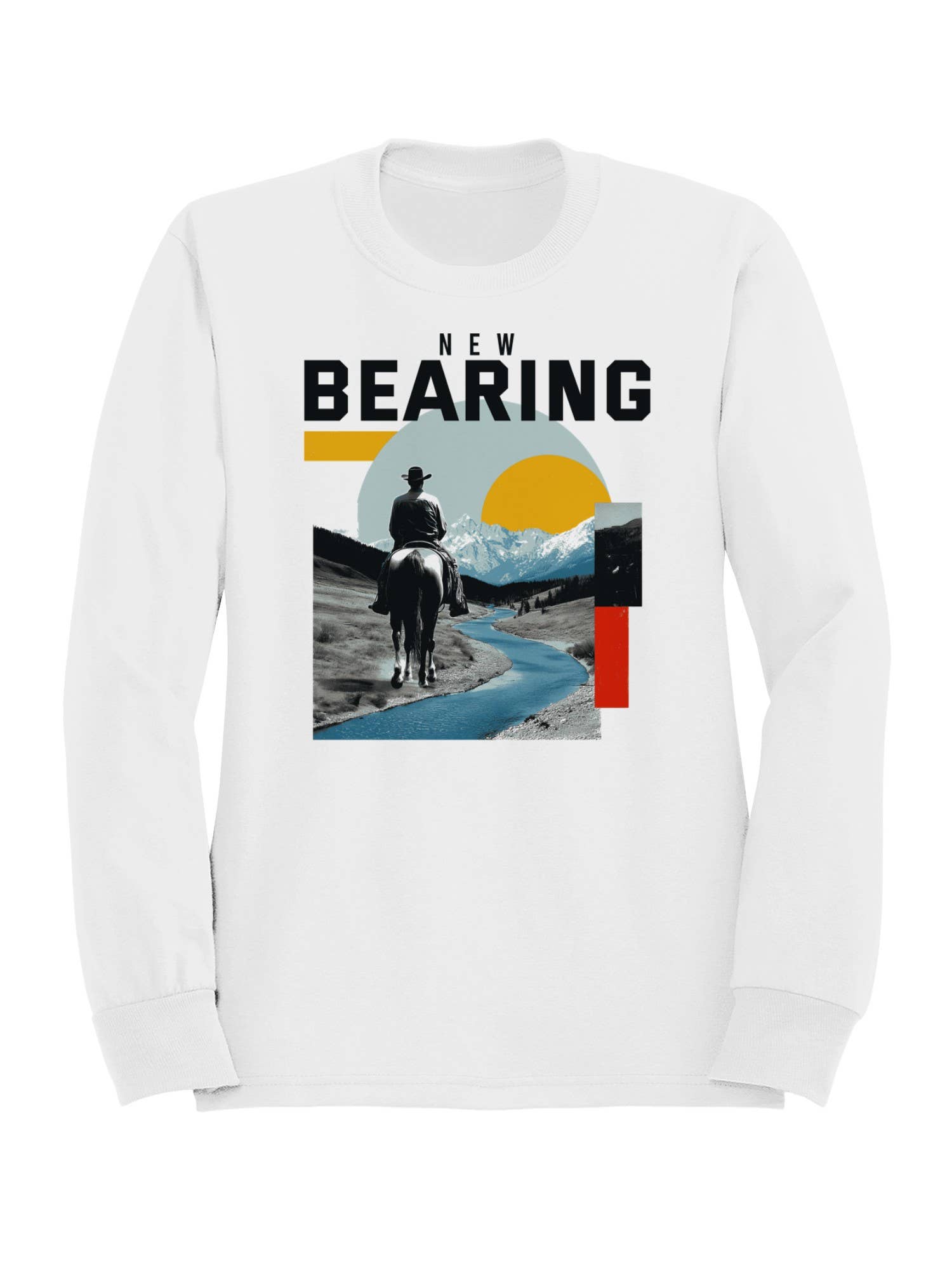 Scenic Cowboy New Bearing Adventure Women's Sweatshirt T-Shirts, Hoodie | PodTeesHub.com