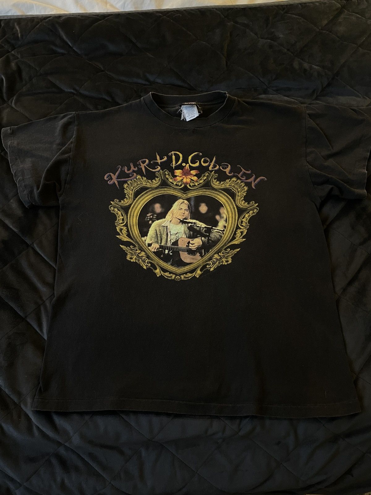 Band Tees 1995 Kurt Cobain End Of Music Tee Hoodie, Sweatshirt | PodTeesHub.com