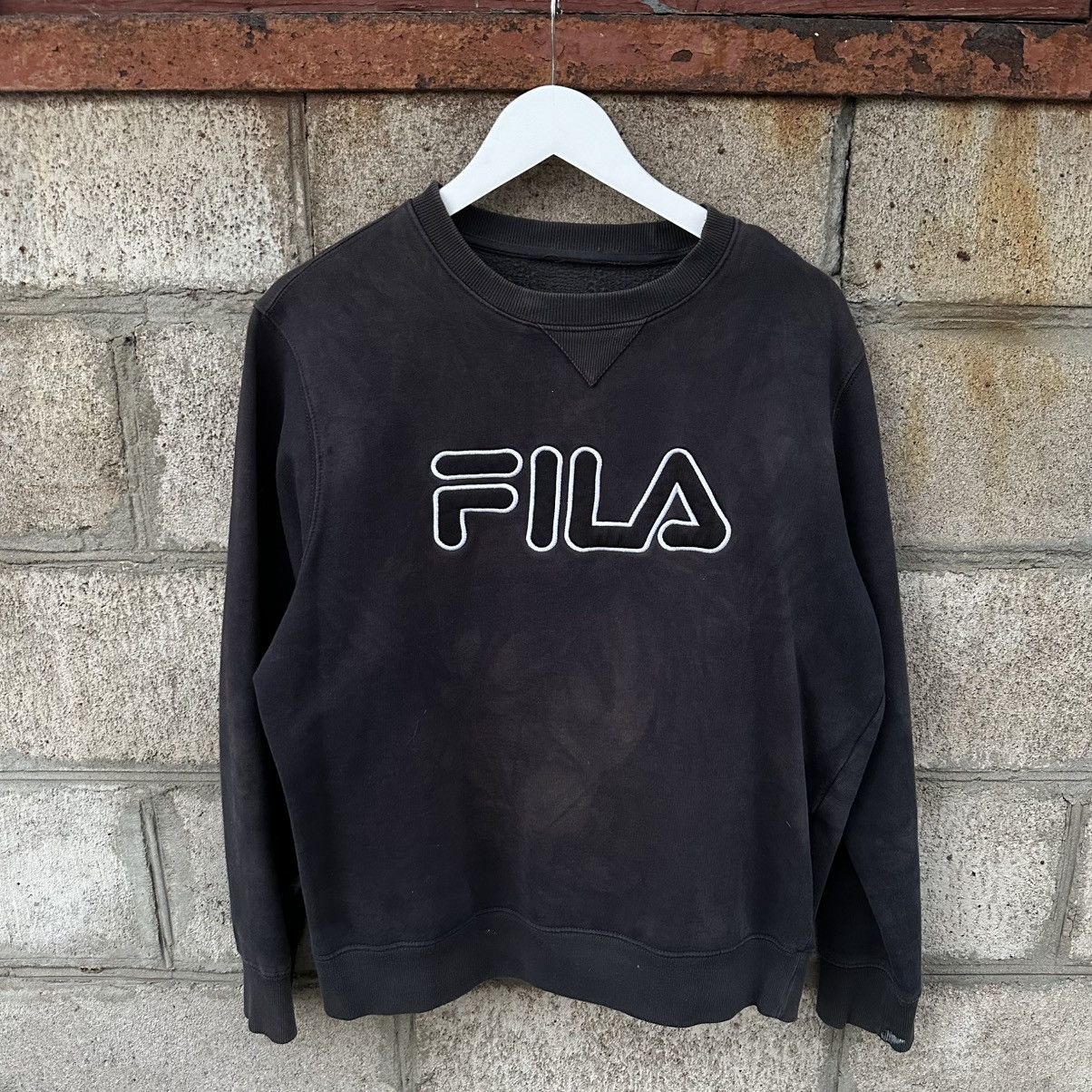 Vintage Fila Sweatshirt Big Logo Custom Y2k Size S Y2k 00s T-Shirts, Hoodie | PodTeesHub.com