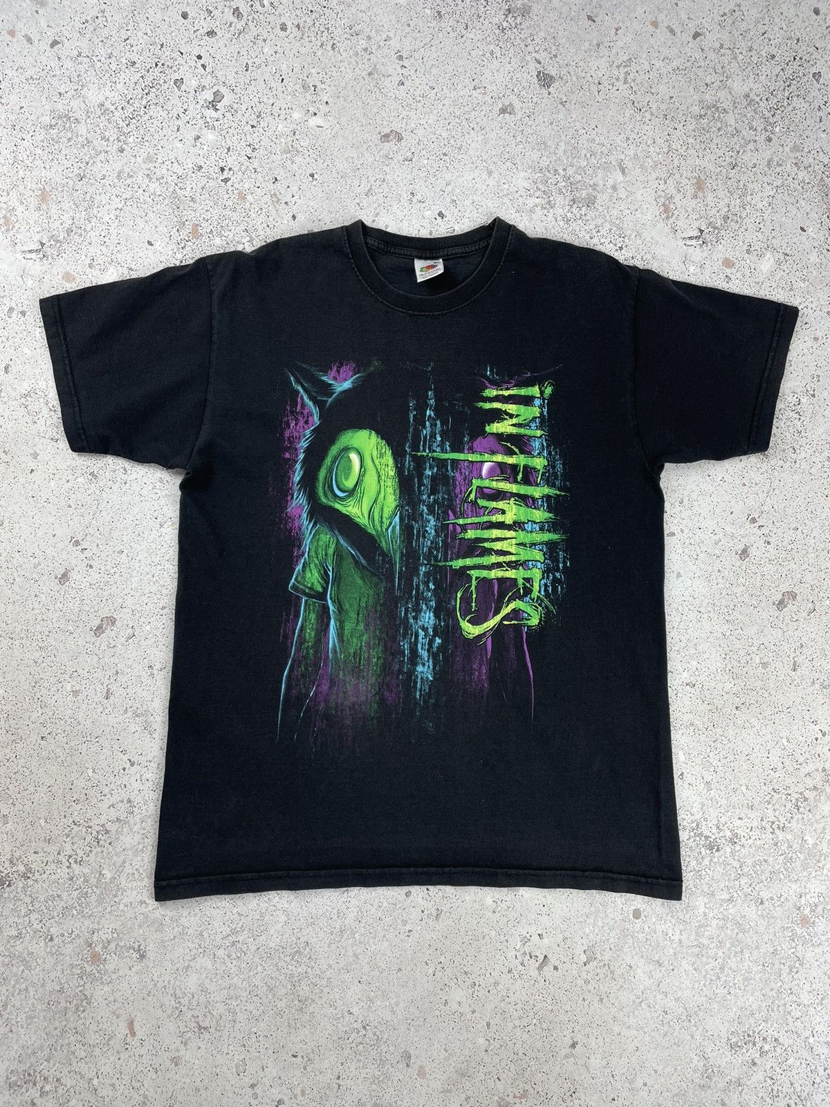 In Flames Vintage Logo Rock Band Metal Tee T Shirt Hoodie, Sweatshirt | PodTeesHub.com