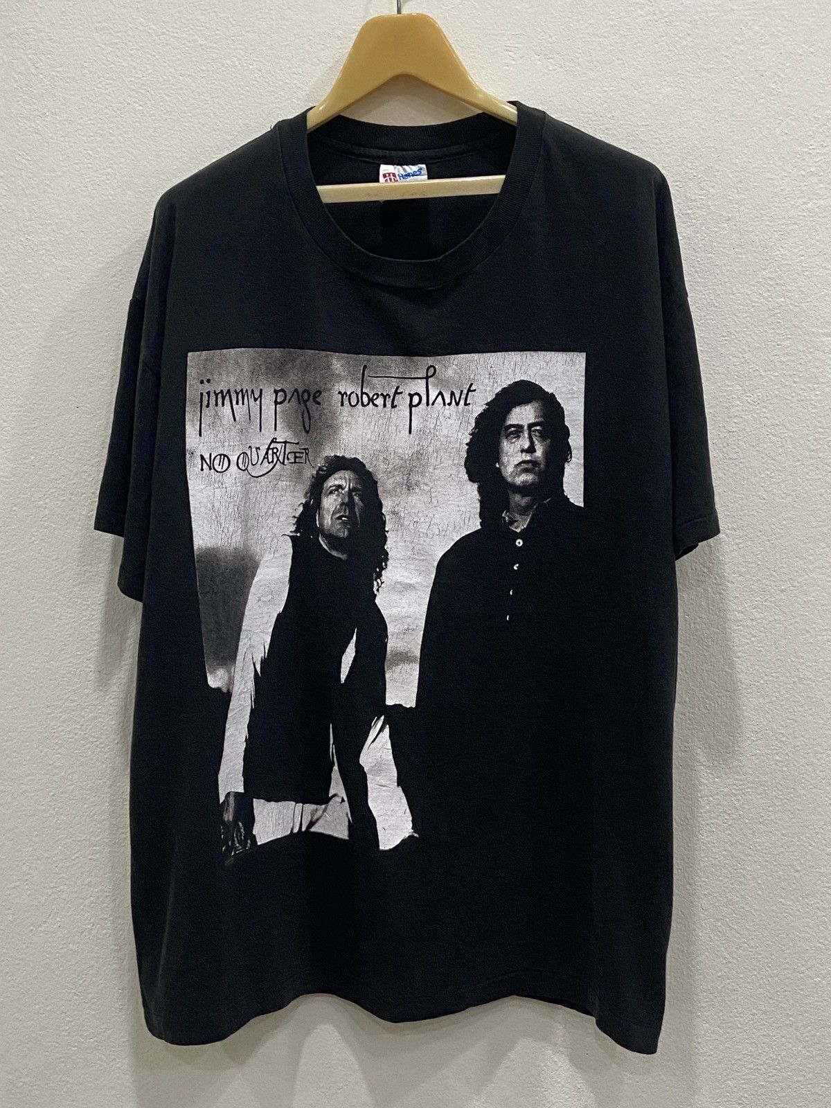 Led Zeppelin X Vintage Free Shipping Vintage 90s Jimmy Page Robert Plant Tshirt Hoodie, Sweatshirt | PodTeesHub.com