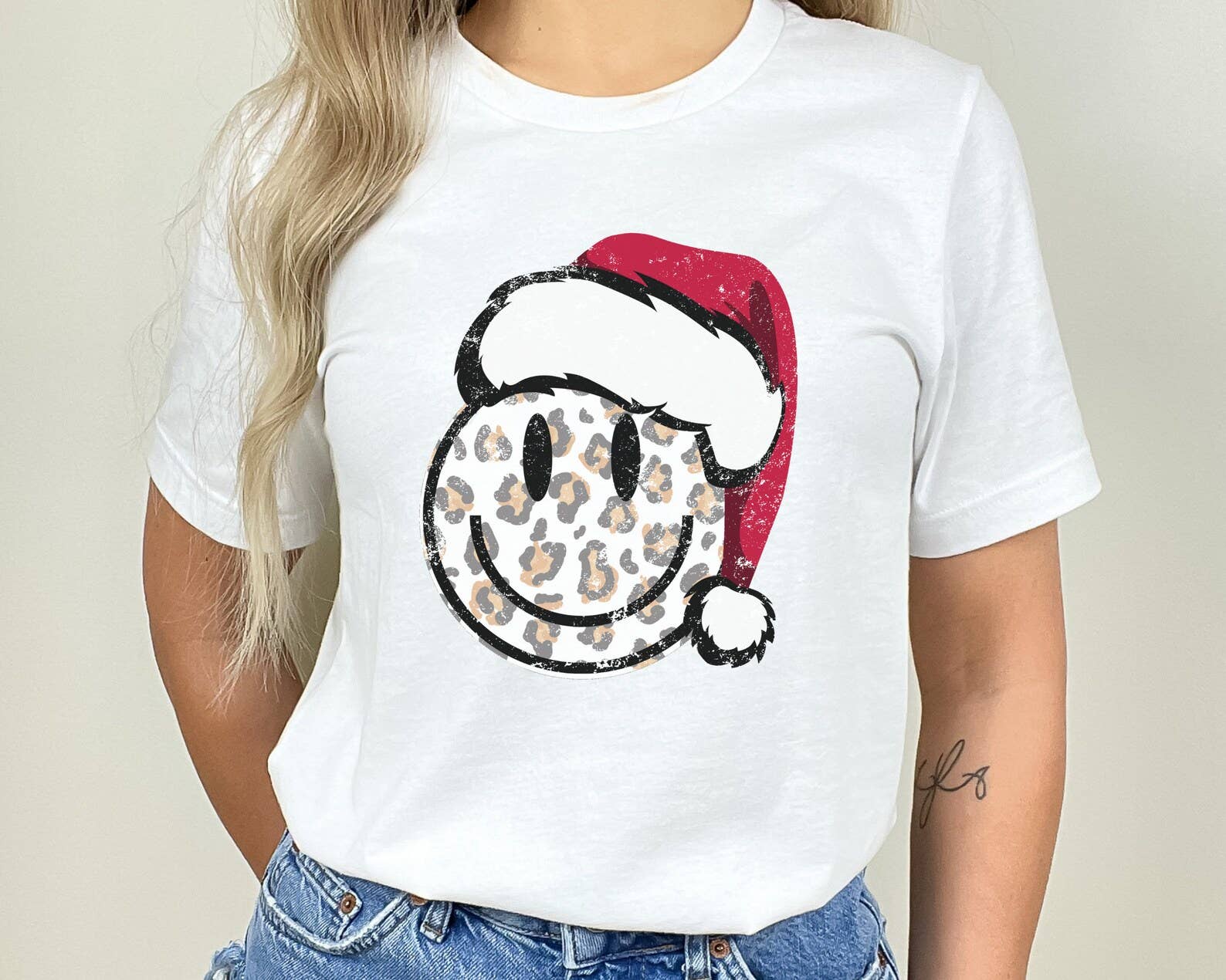 Christmas Happy Face T-Shirt Hoodie, Sweatshirt | PodTeesHub.com