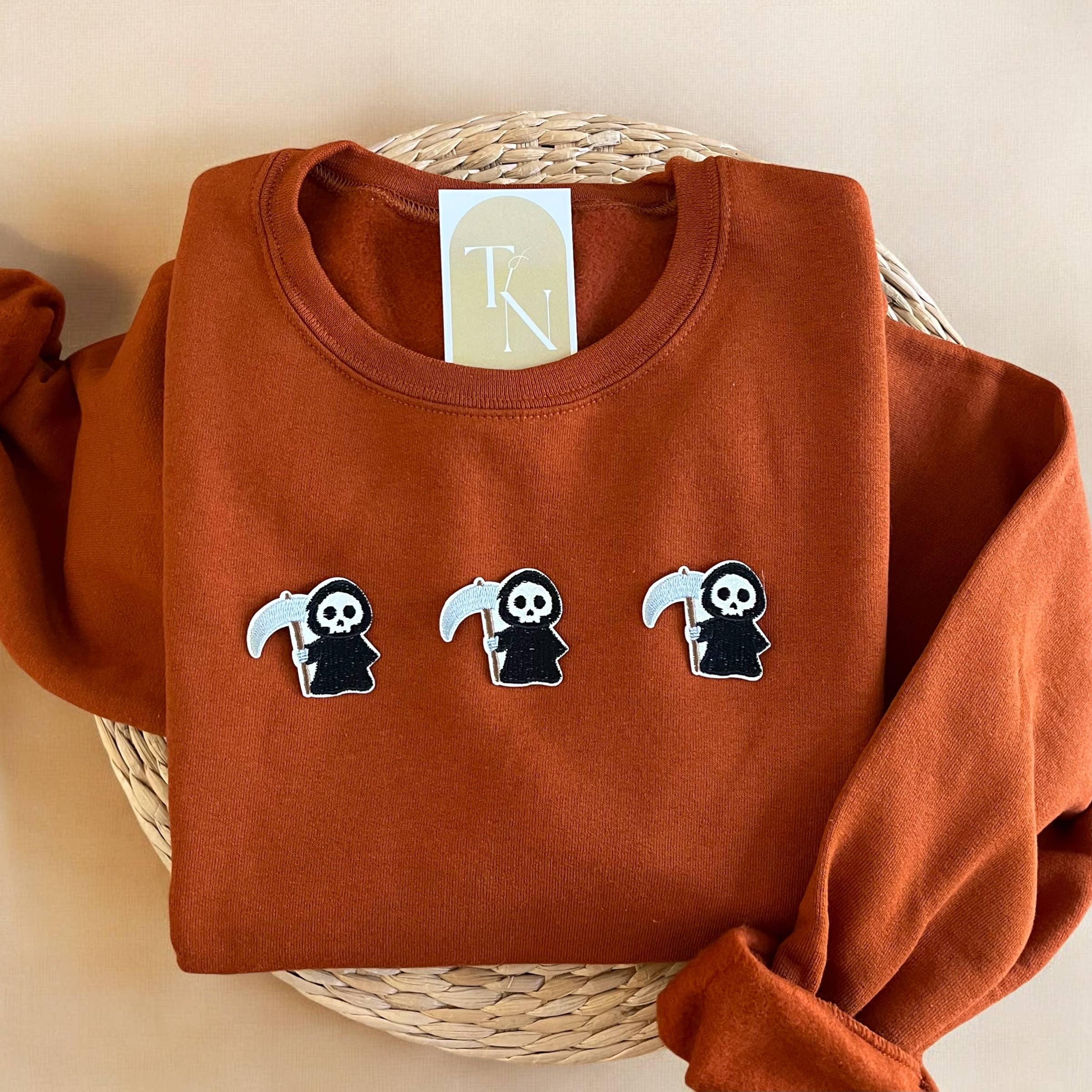Glittery Ghost Sweater, Ghost Halloween Sweatshirt T-Shirts, Hoodie | PodTeesHub.com