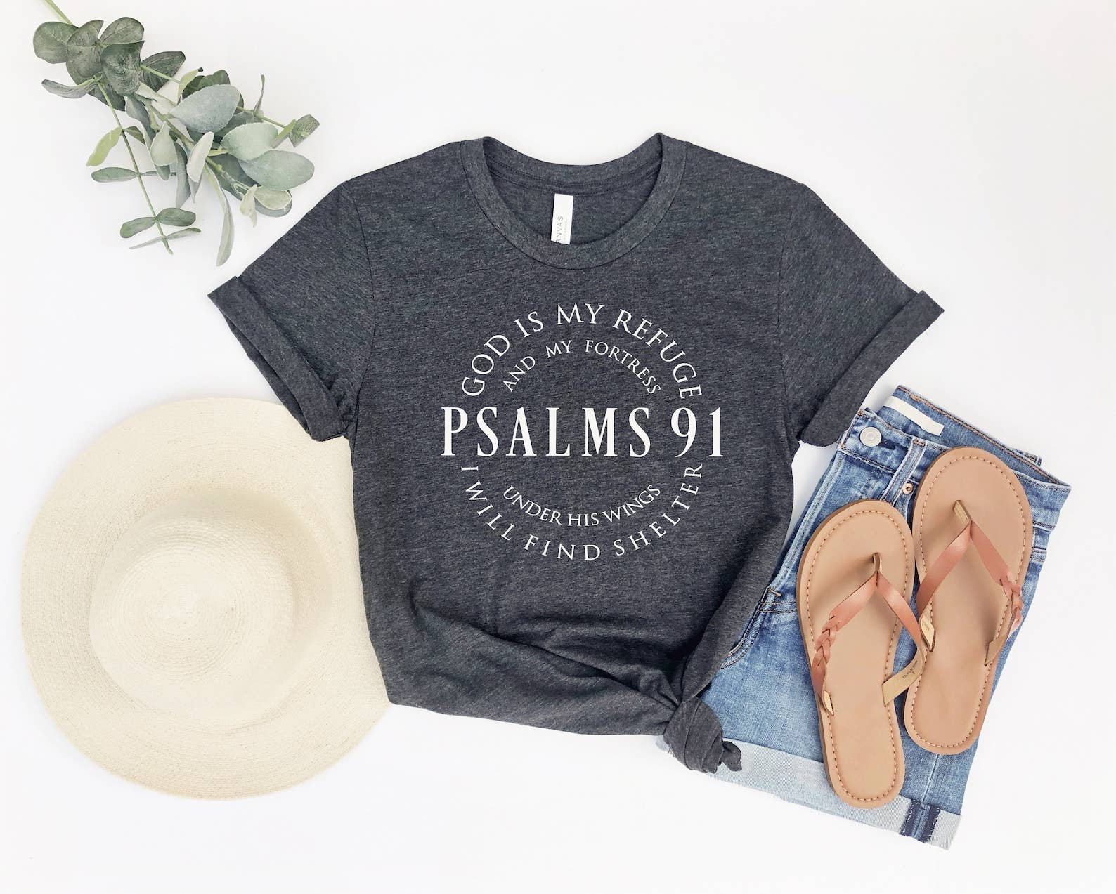 Psalms 91  T-Shirt Hoodie, Sweatshirt | PodTeesHub.com