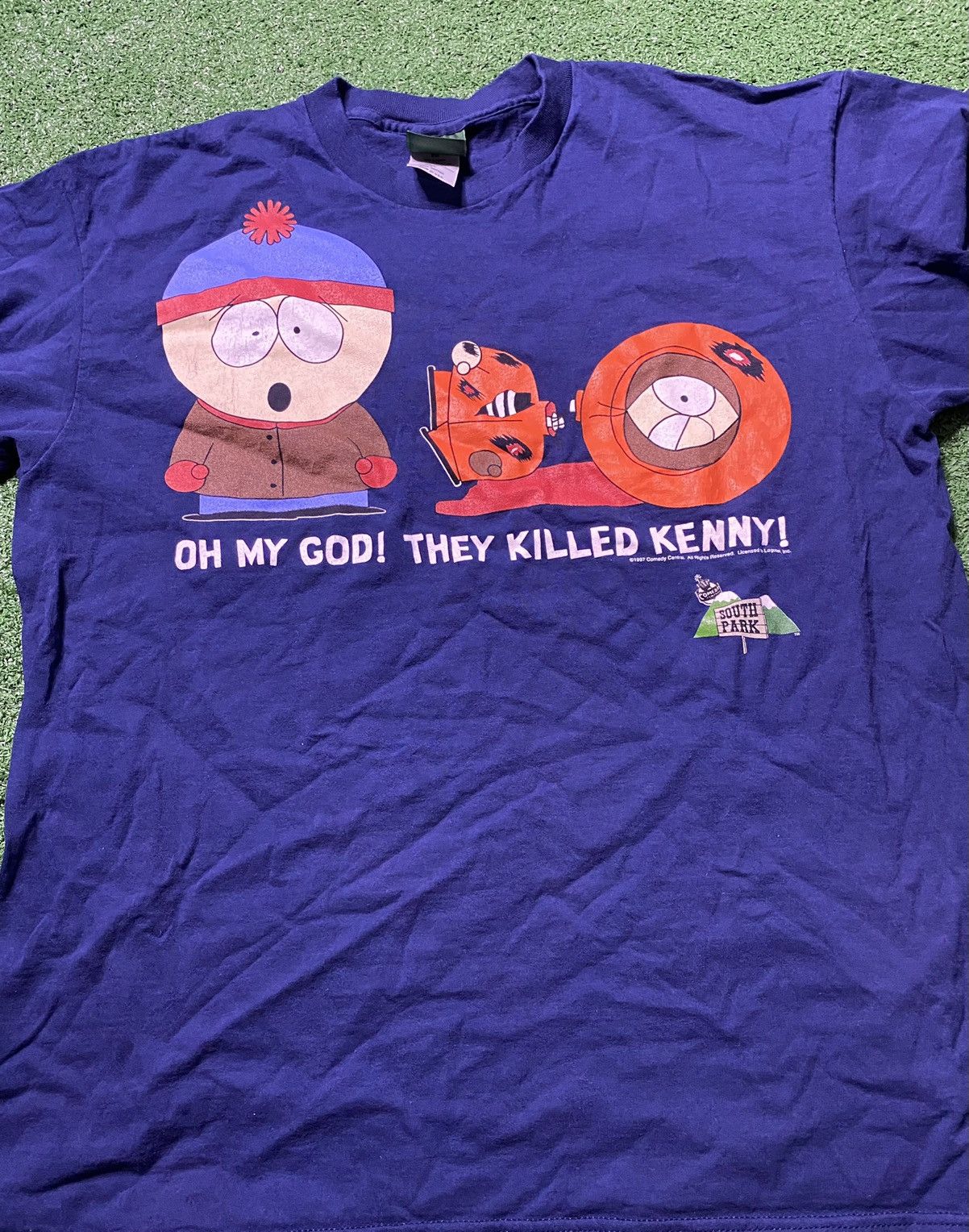Vintage Official South Park Killed Kenny Tee Size Xl Hoodie, Sweatshirt | PodTeesHub.com