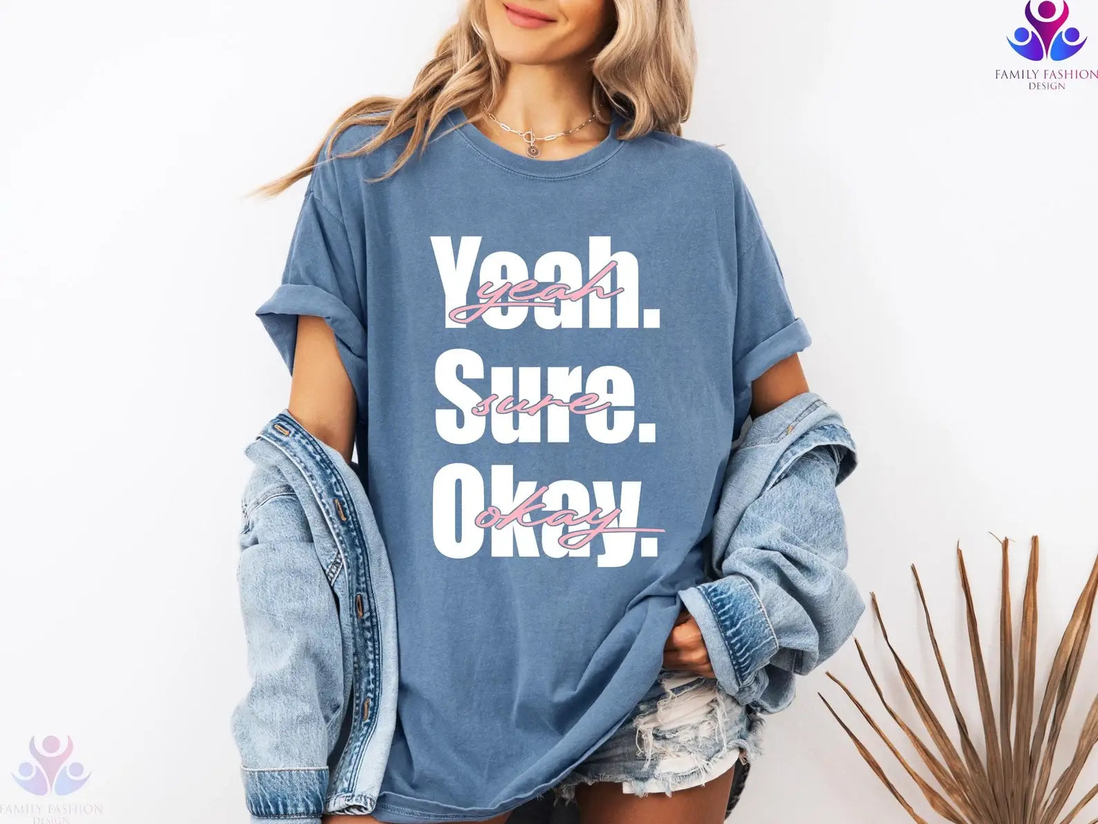 Yeah Sure Okay T-Shirt Hoodie, Sweatshirt | PodTeesHub.com