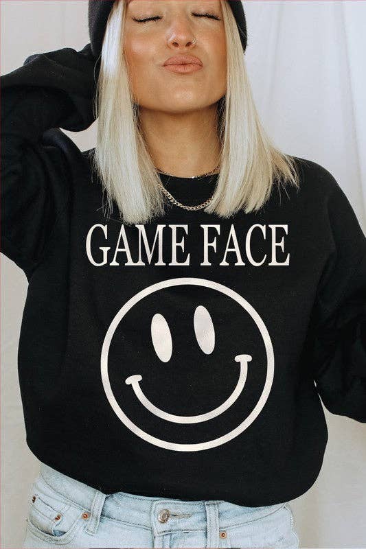 Game Face Happy Pearl Vinyl Sweatshirt T-Shirts, Hoodie | PodTeesHub.com