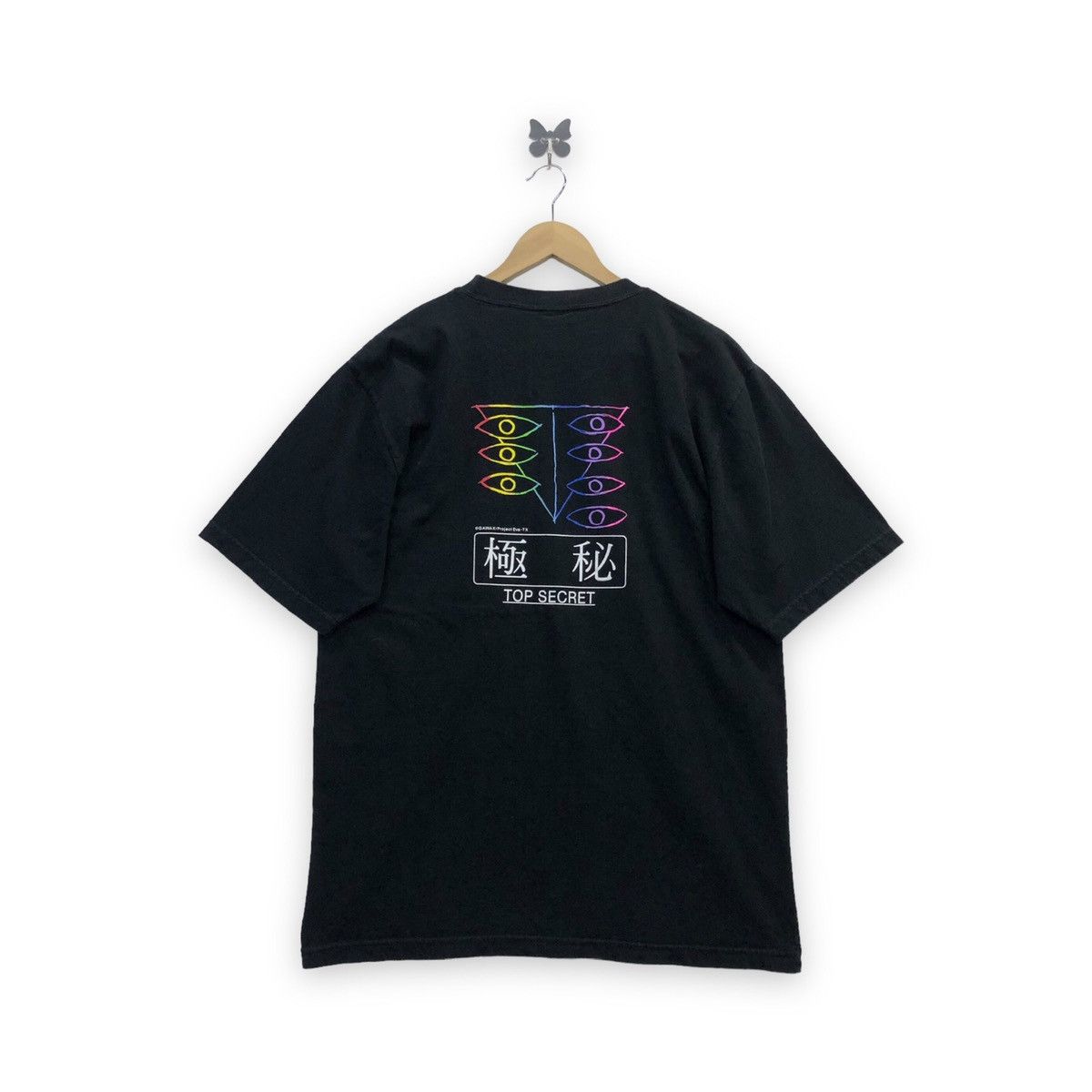 Japanese Brand X Vintage Rare Vintage Evangelion Neon Genesis Top Secret T-Shirts, Hoodie, Sweatshirt