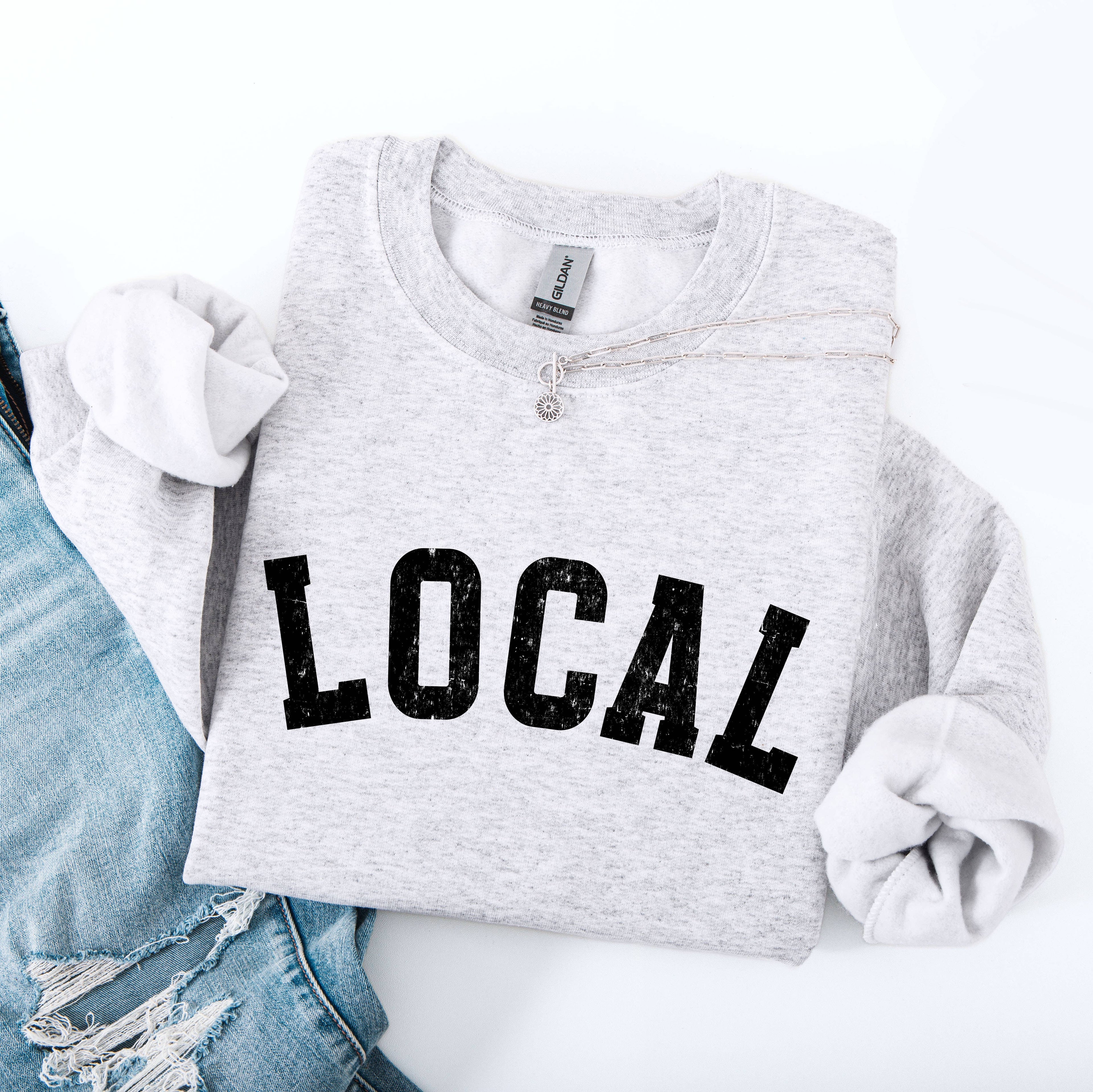 Local Sweatshirt Shop Local Hometown Pride Pullover T-Shirts, Hoodie | PodTeesHub.com