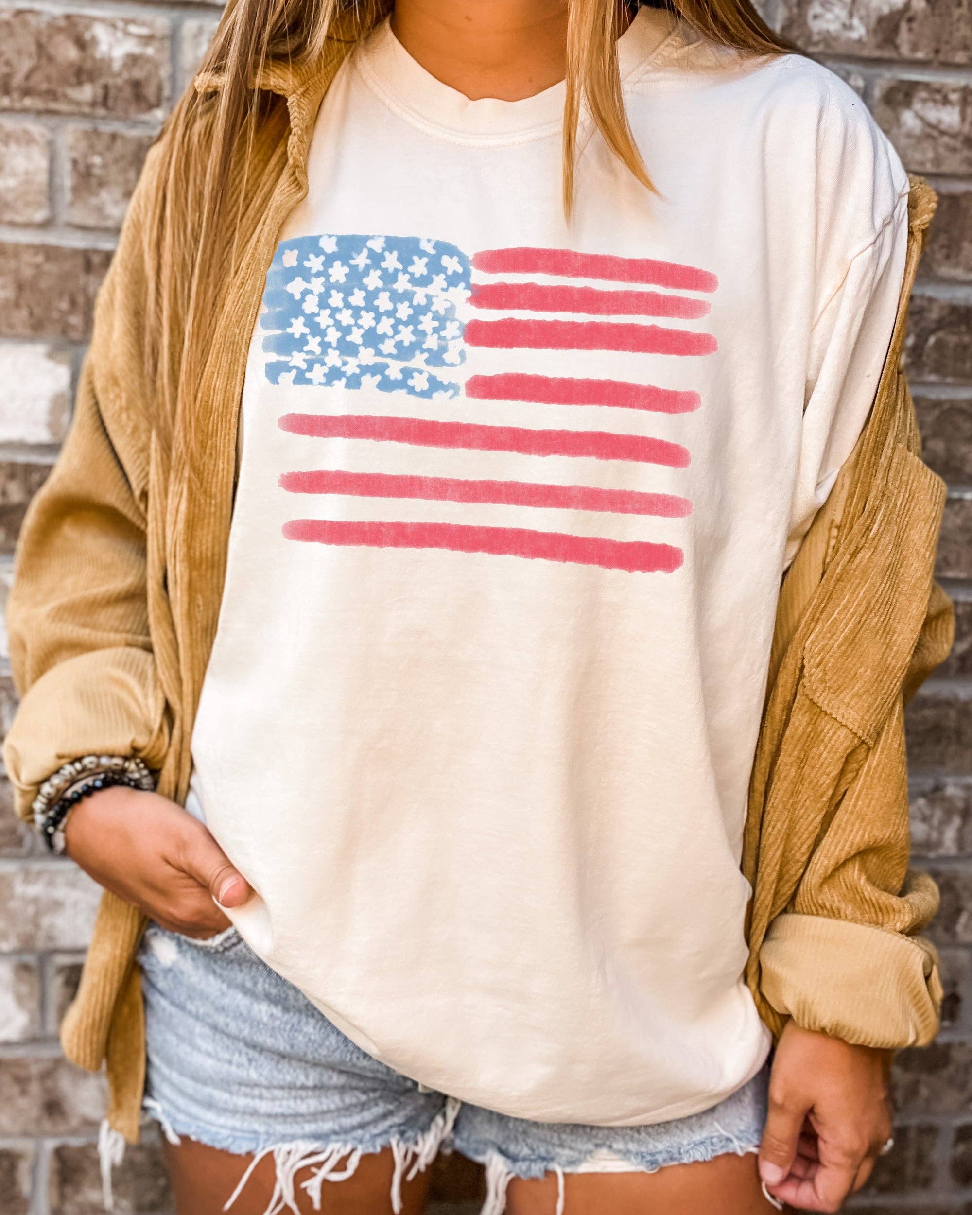 Retro America Shirt, American Flag Patriotic 4th of July Hoodie, Sweatshirt | PodTeesHub.com