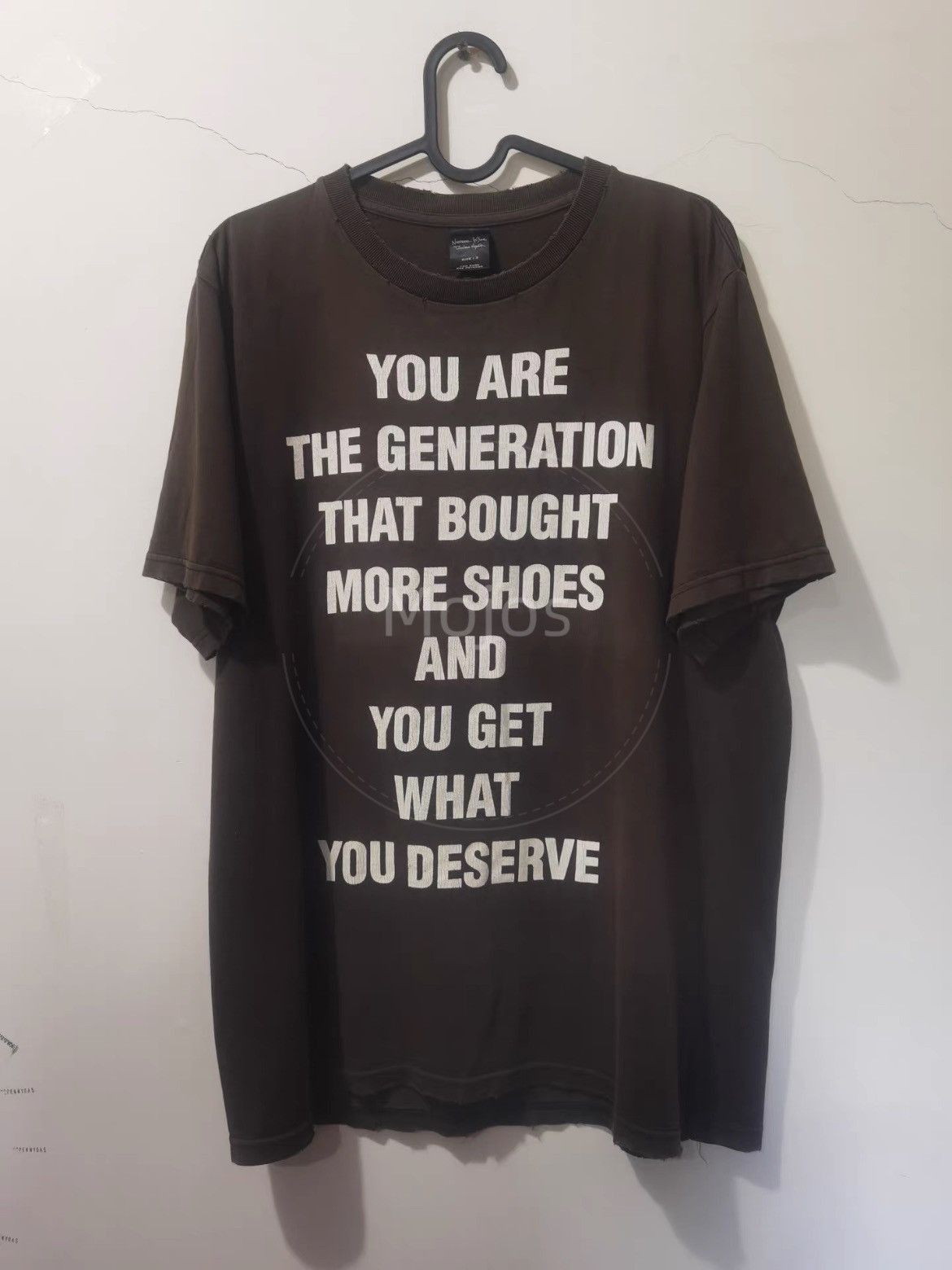 Number N Ine Sz 3 Number Nine 05ss Night Crawler Slogan Print Tee Hoodie, Sweatshirt | PodTeesHub.com