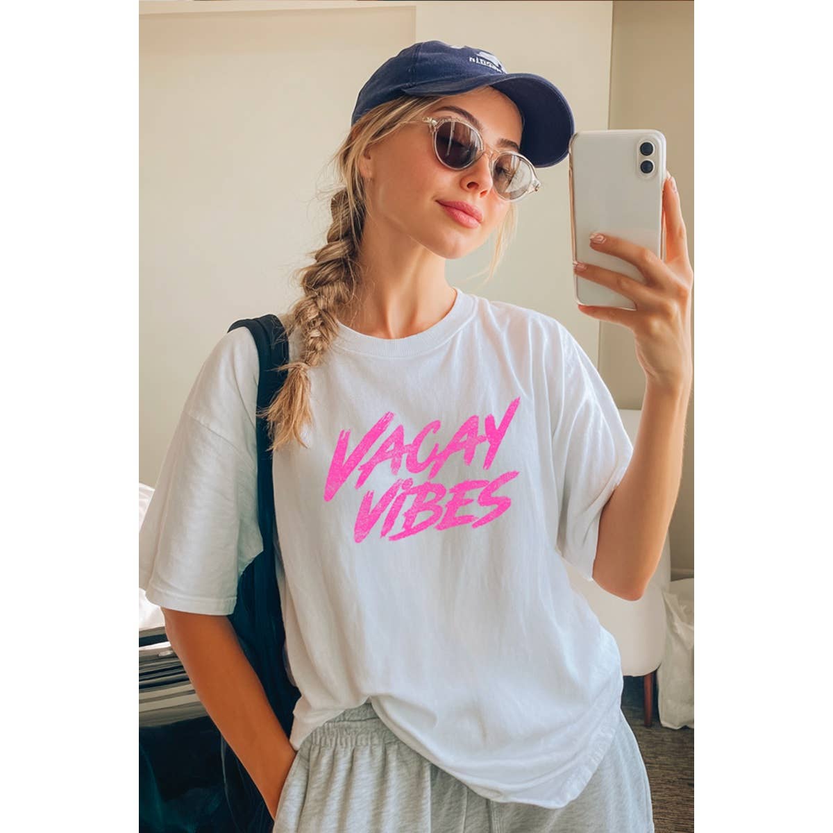 Vacay Vibes Vintage  Graphic Tee Hoodie, Sweatshirt | PodTeesHub.com