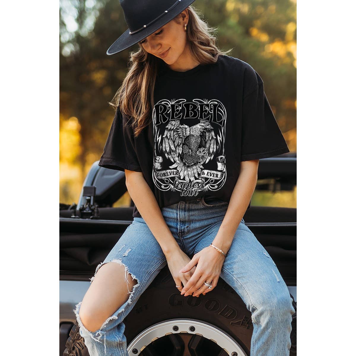 Rebel Vintage Graphic  Tee Hoodie, Sweatshirt | PodTeesHub.com