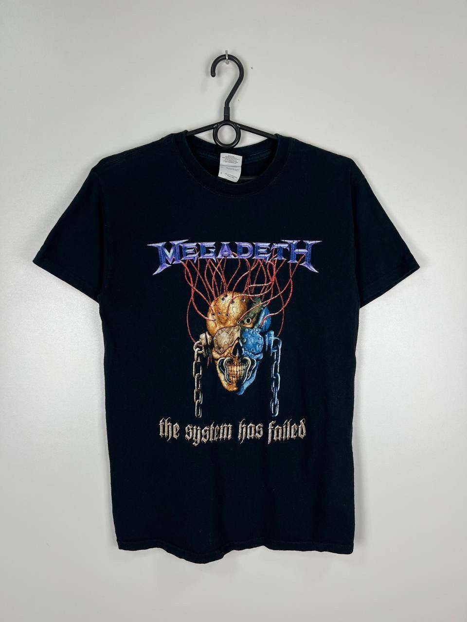 Vintage Megadeth The System Has Failed Band Vintage T Shirts Size S Hoodie, Sweatshirt | PodTeesHub.com