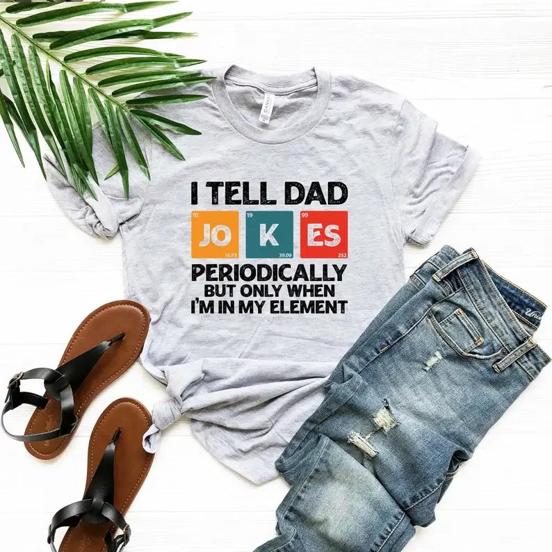 I Tell Dad Jokes T-Shirt Hoodie, Sweatshirt | PodTeesHub.com
