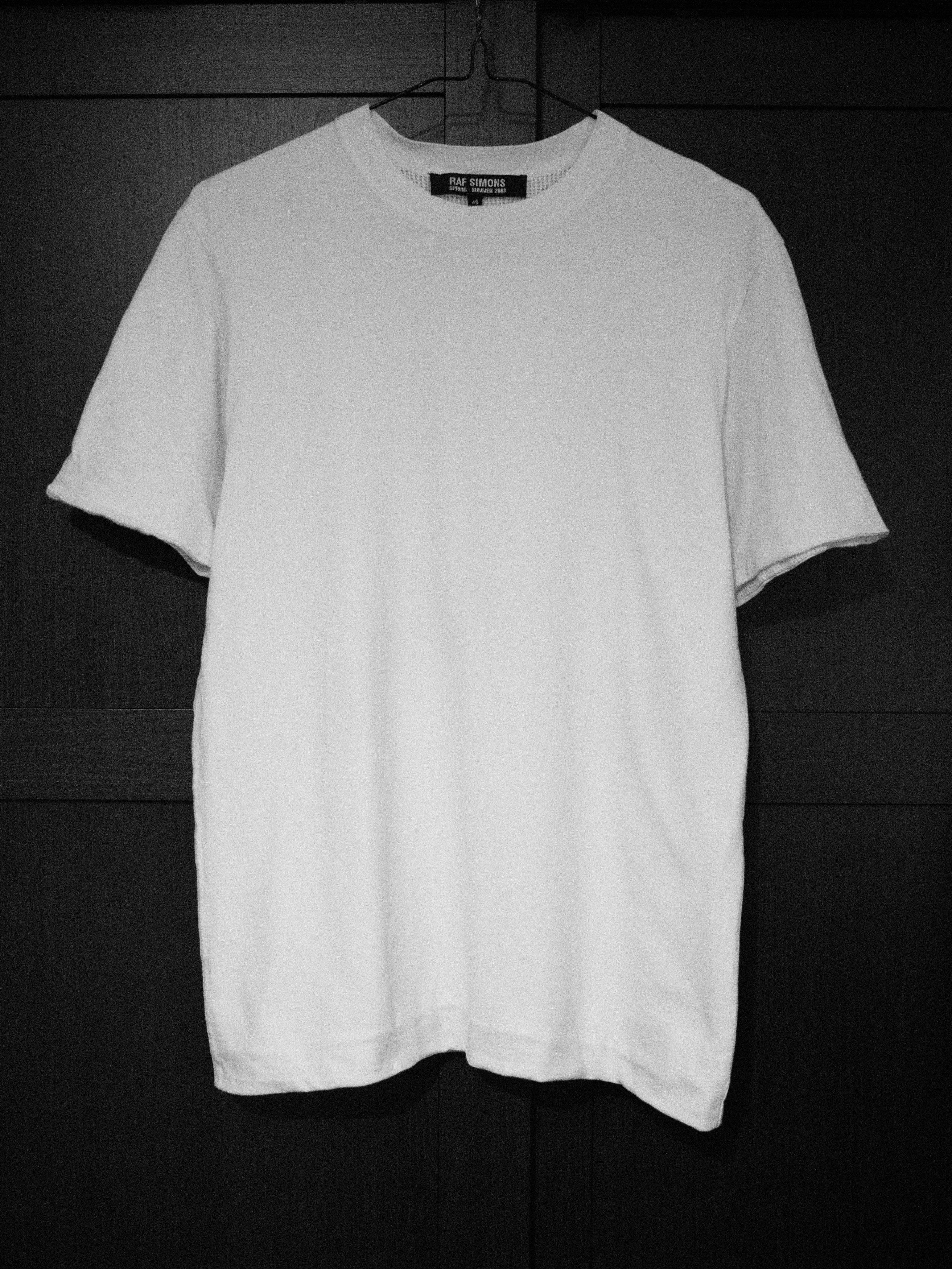 Raf Simons Mesh Lined T Shirt Ss03 Sz46 Hoodie, Sweatshirt | PodTeesHub.com