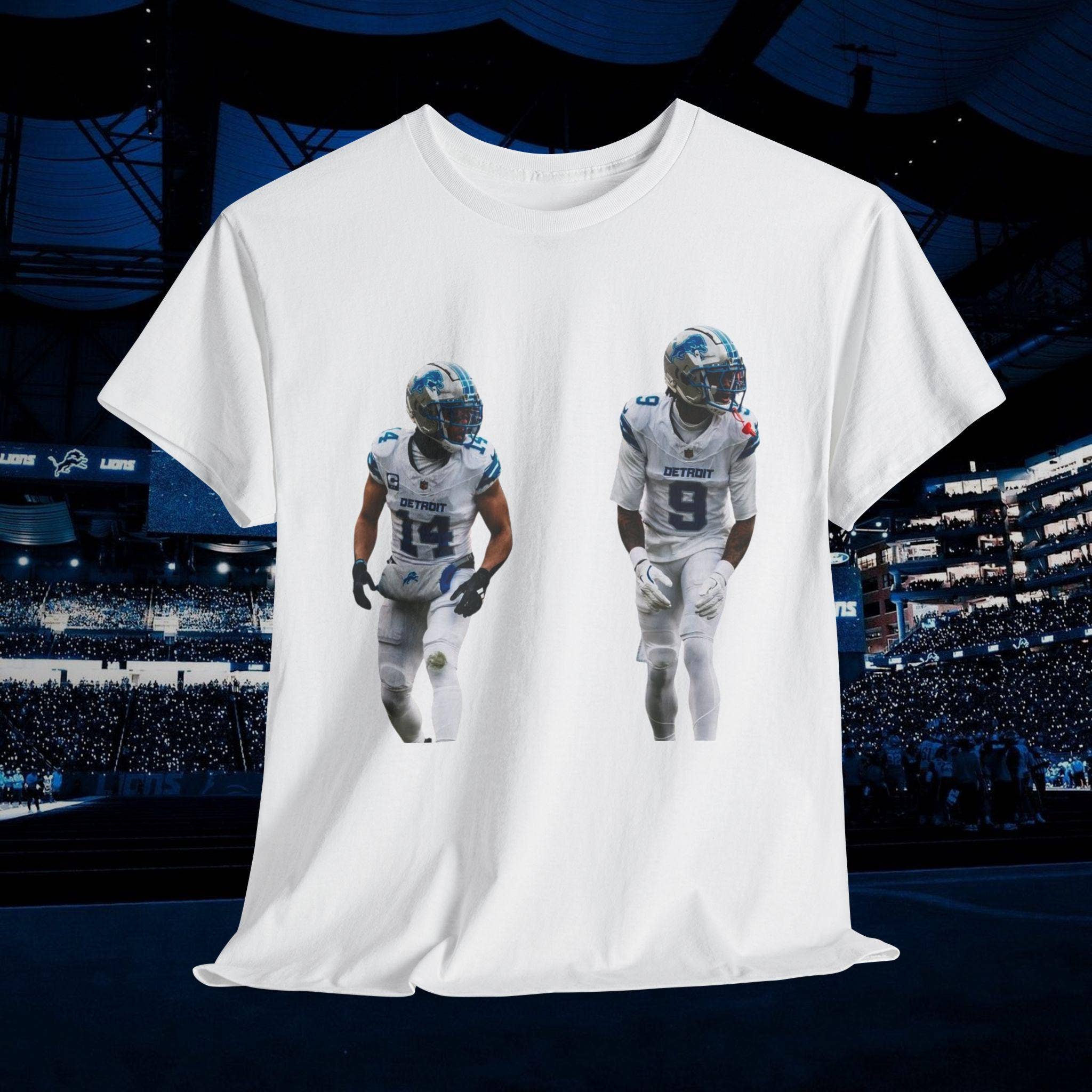 Detroit Lions Vintage Sports Shirt Fan Gift For Him Hoodie, Sweatshirt | PodTeesHub.com
