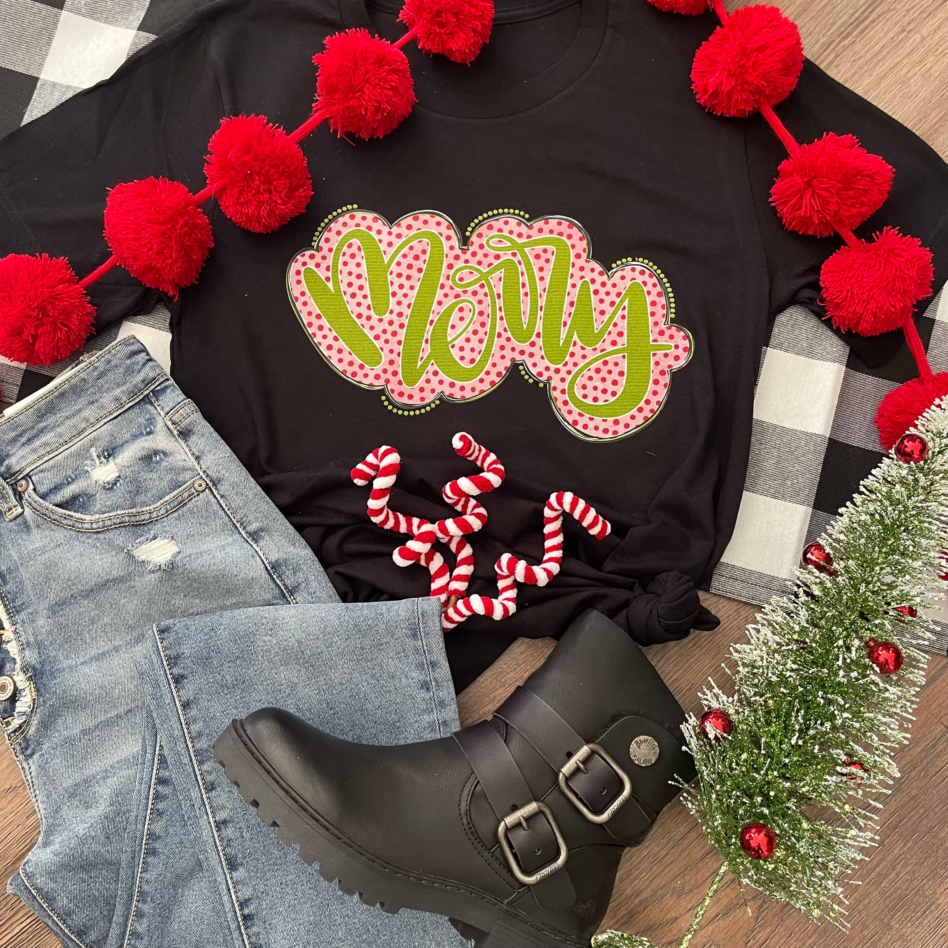 Merry Tee Hoodie, Sweatshirt | PodTeesHub.com