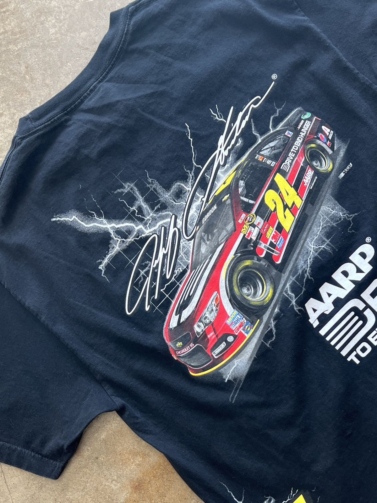 Nascar Vintage 2000 Jeff Gordon Hendrick Motorsports Tee Large Hoodie, Sweatshirt | PodTeesHub.com