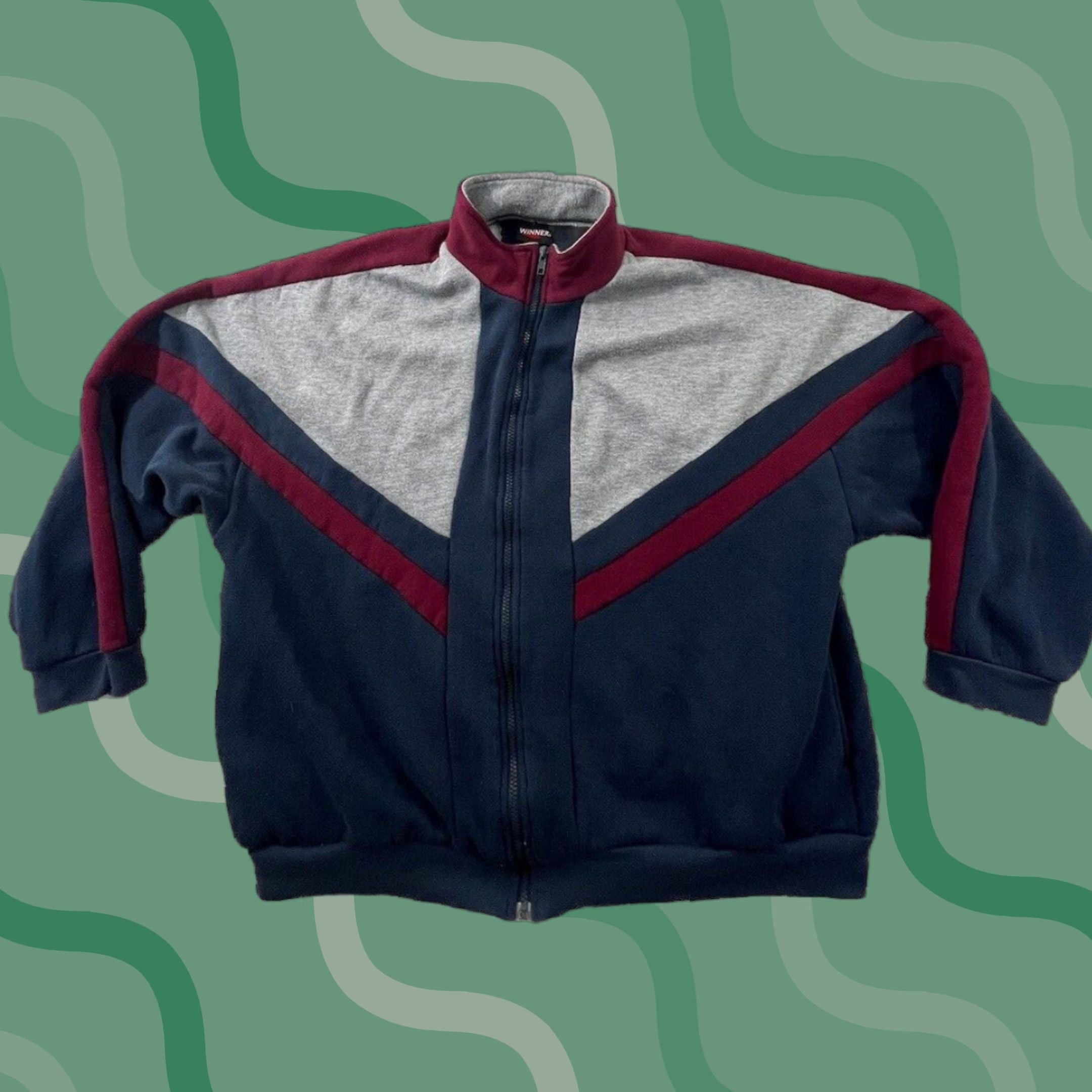 Vintage 90s Streetwear Mens Xl Distress Full Zip Sweater Crewneck Multicolor 50 Cotton 50 Po T-Shirts, Hoodie, Sweatshirt