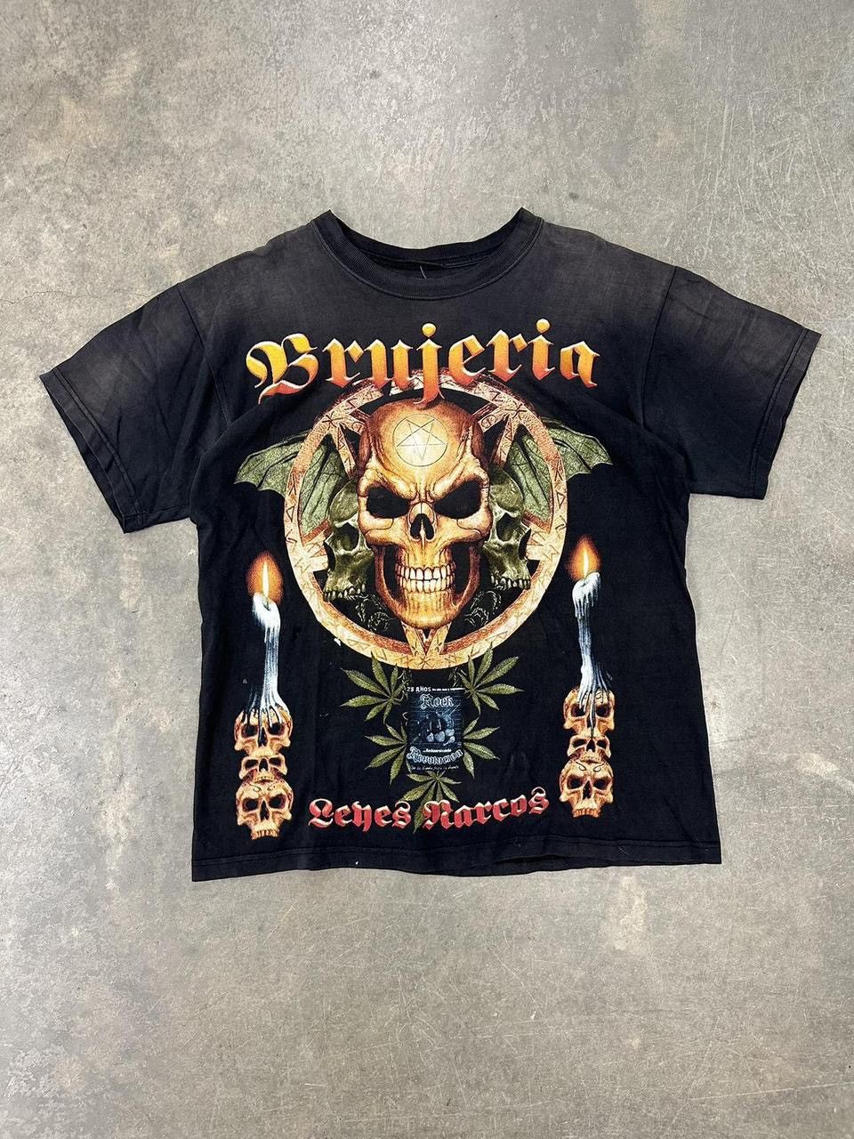 Band Tees Vintage 90s Brujeria Grind Metal Band Tee Size Xl Hoodie, Sweatshirt | PodTeesHub.com
