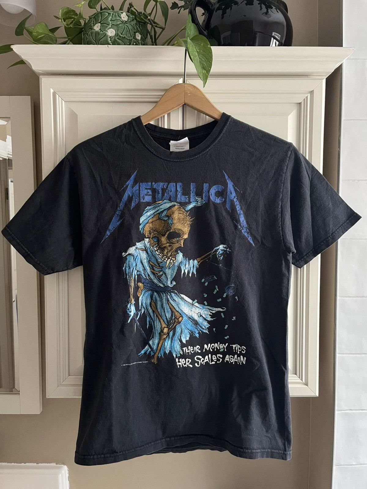 Vintage 1994 Metallica Doris Pushead Tee Shirt Hoodie, Sweatshirt | PodTeesHub.com