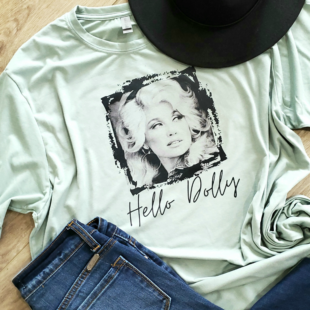 Hello Dolly Graphic Tee Hoodie, Sweatshirt | PodTeesHub.com