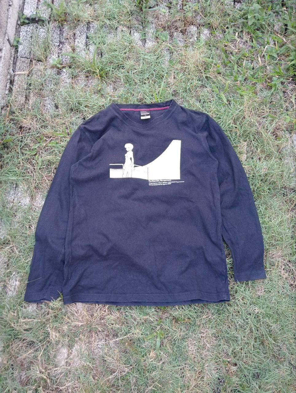 Anime Vintage Rei Ayanami Evangelion Tees Size M Hoodie, Sweatshirt | PodTeesHub.com
