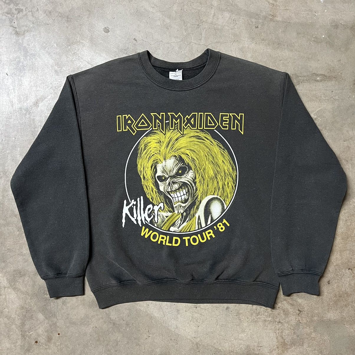 Iron Maiden X Vintage Vintage 2000 S Iron Maiden Faded Metal Band T-Shirts, Hoodie, Sweatshirt