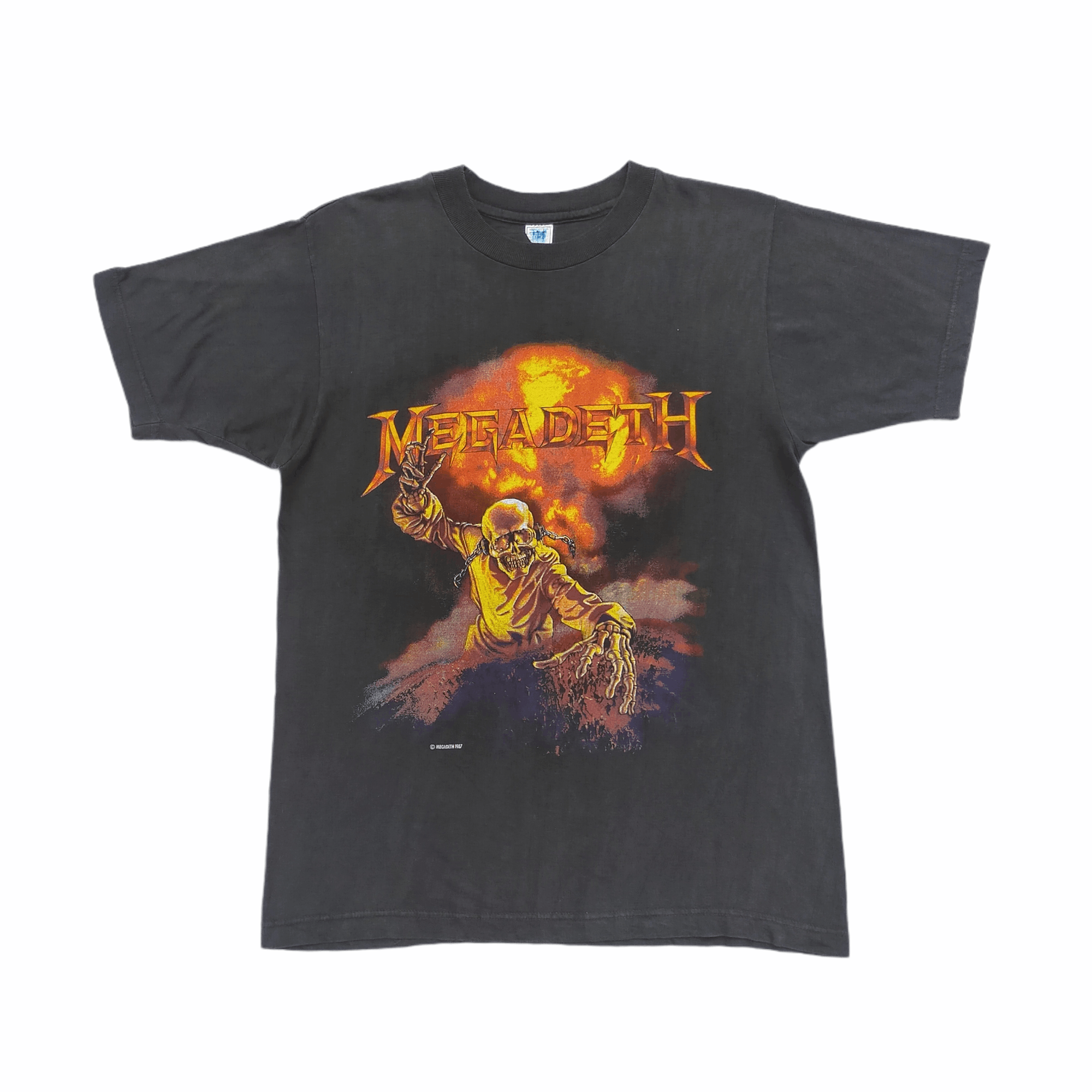 Vintage 80s Megadeth Band Tee Hoodie, Sweatshirt | PodTeesHub.com