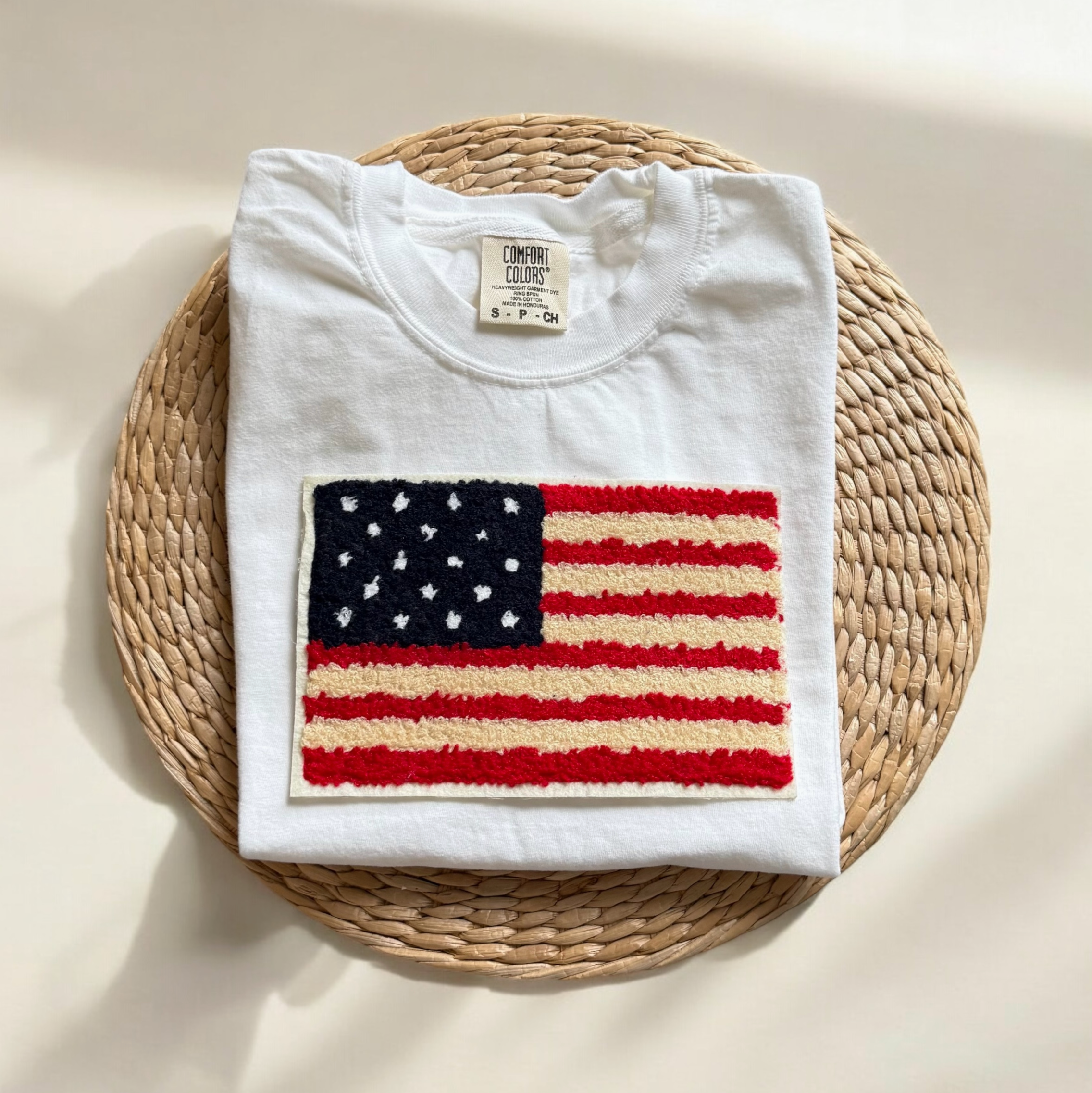 Comfort Colors Youth USA Flag Shirt, Kids 4th of July Tees Hoodie, Sweatshirt | PodTeesHub.com