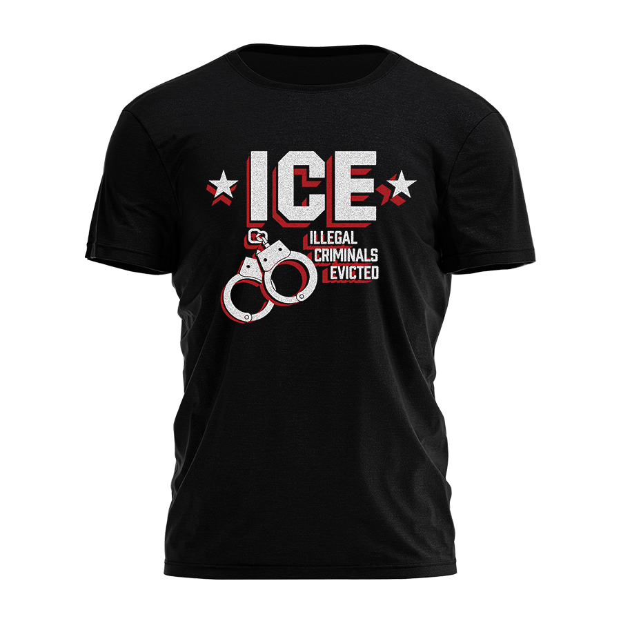 Ice: Illegal Criminals Evicted Tee - 3762 Hoodie, Sweatshirt | PodTeesHub.com