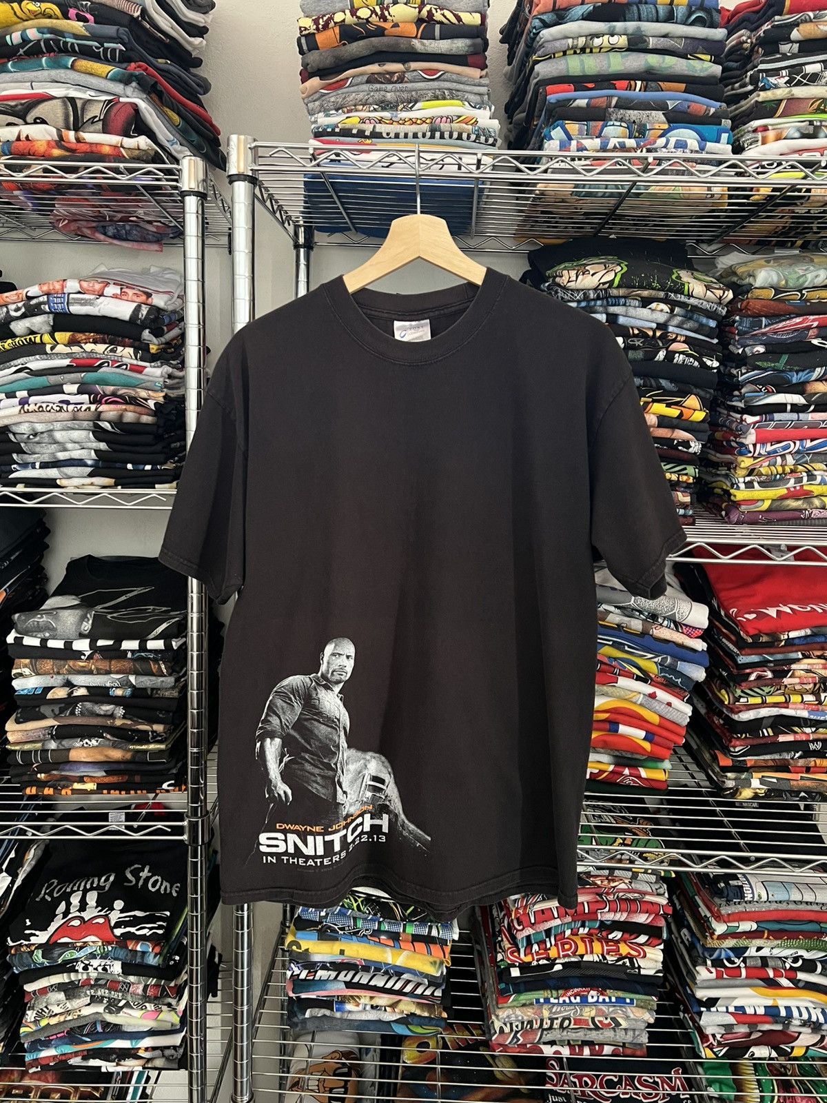 Port Company 2013 Snitch The Rock Dwayne Johnson Promo Movie Tee Hoodie, Sweatshirt | PodTeesHub.com