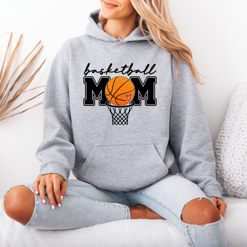 Basketball Mom | Unisex Hoodie Sweatshirt T-Shirts | PodTeesHub.com